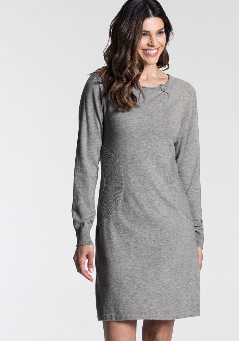 Strickkleid »ONLLEVA kaufen KNT« EX DRESS BAUR L/S | BELT ONLY