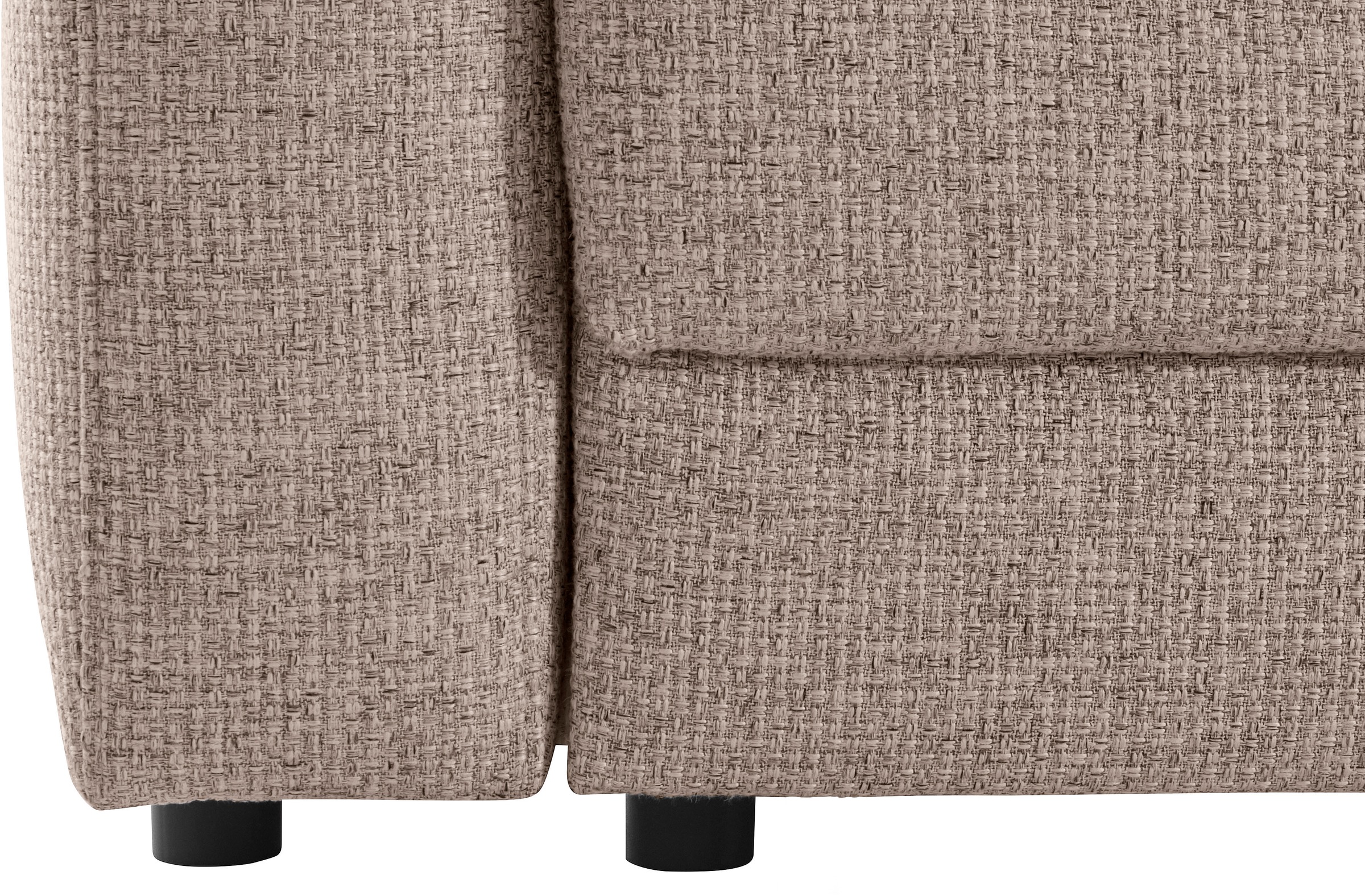 Places of Style Ecksofa »Bloomfield, bequem und elegant, L-Form«, wahlweise mit Bettfunktion und Bettkasten