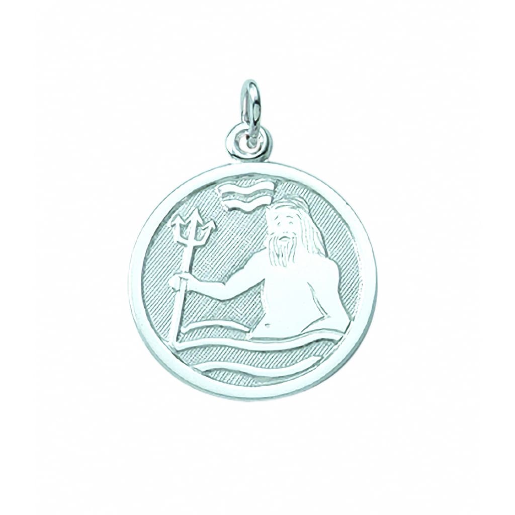 Adelia´s Kette mit Anhänger »925 Silber Sternzeichen Anhänger Wassermann Ø 15,7 mm«, Schmuckset - Set mit Halskette