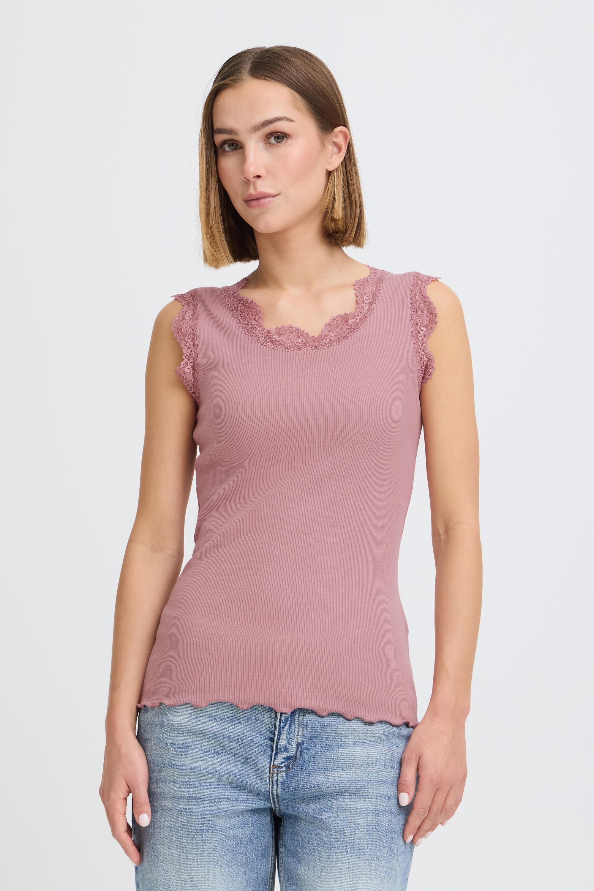 OXMO Shirttop »Shirttop OXNSuna Lace«