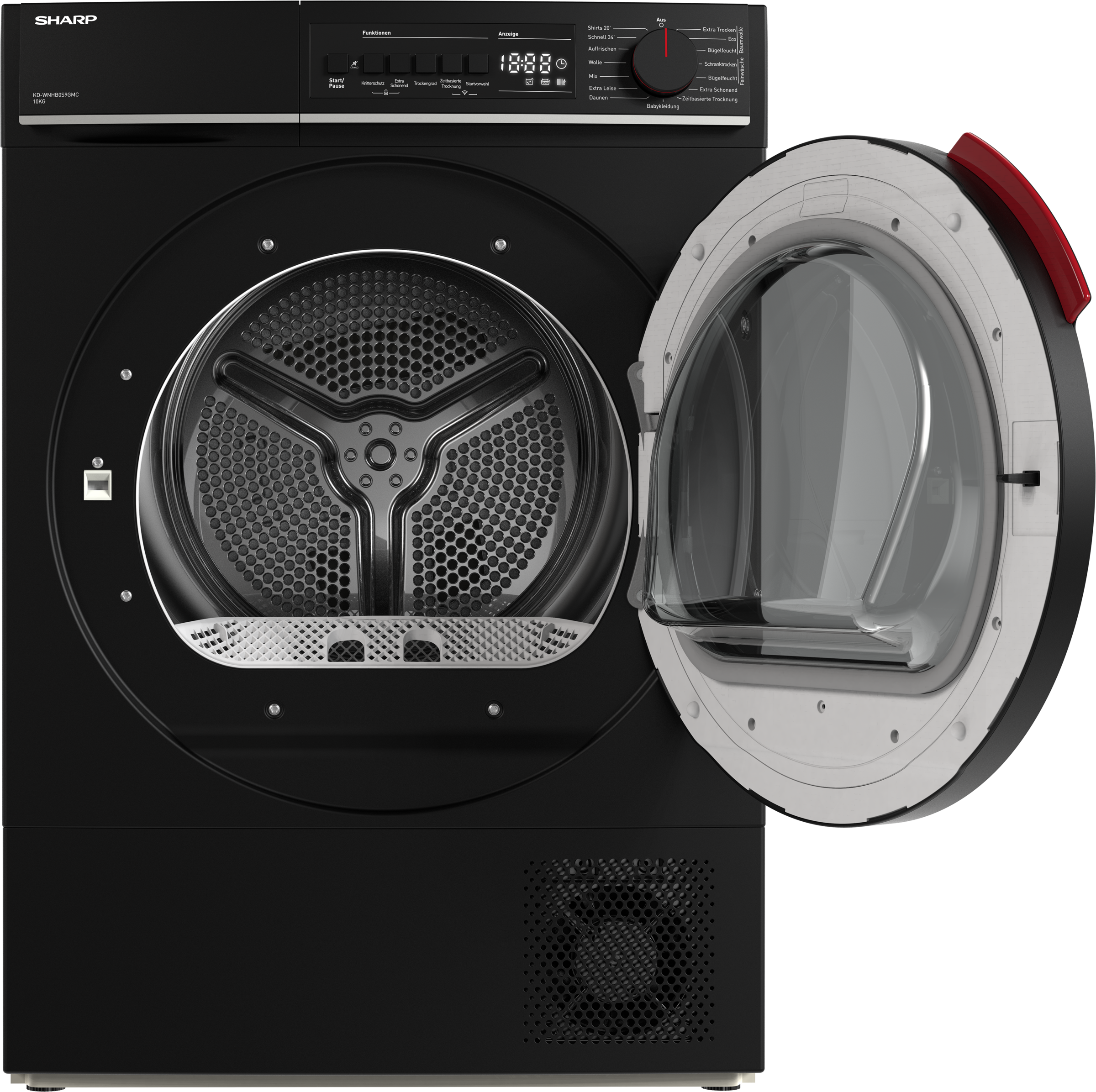 Sharp Wärmepumpentrockner "KD-WNHB0S9GMC-DE" 10kg / +WIFI / EEKC / 2 Tasten günstig online kaufen