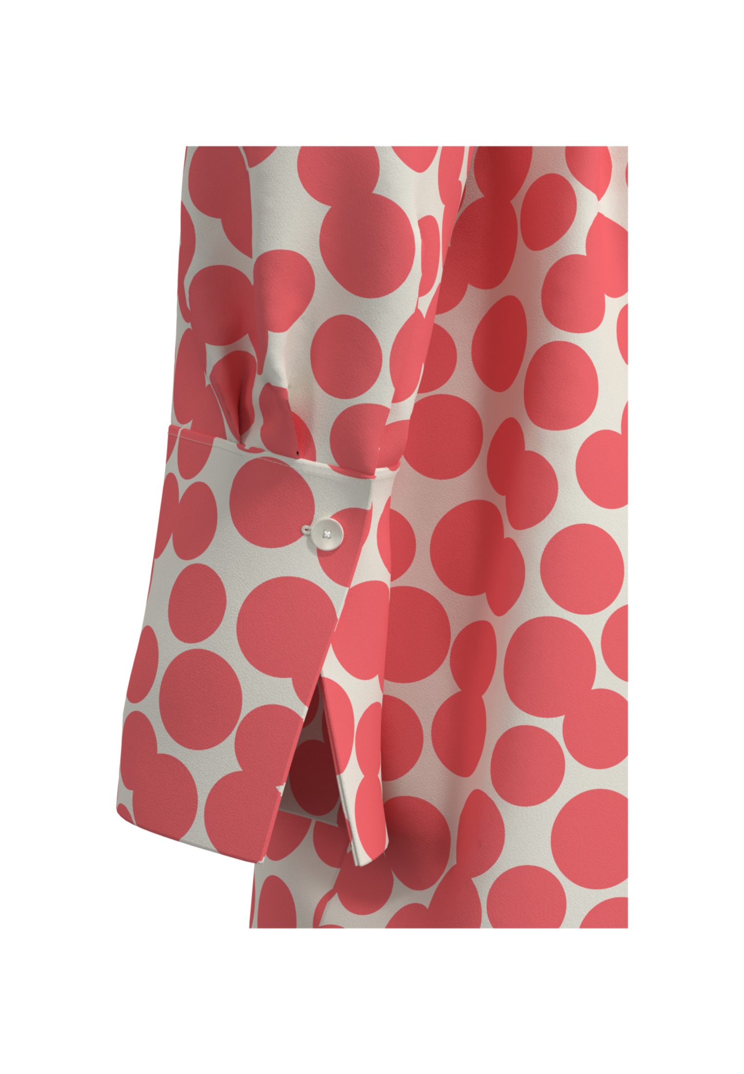 Thumbnail - seidensticker Sommerkleid "Schwarze Rose" 1/1 Kragen Punkte