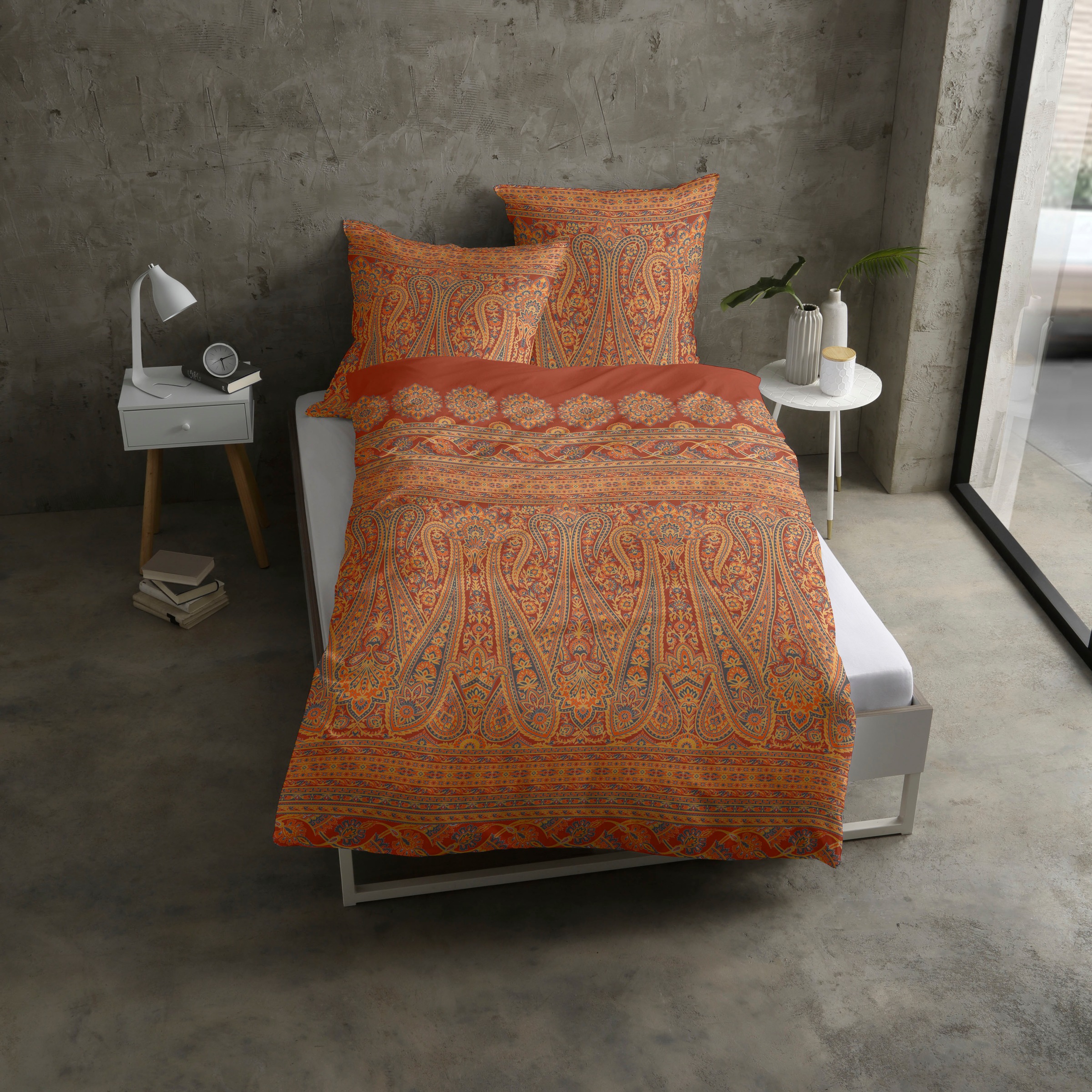 CASATEX Bettwäsche "Kirana" 2 Stk. orientalische, exclusive Bordüren und Or günstig online kaufen