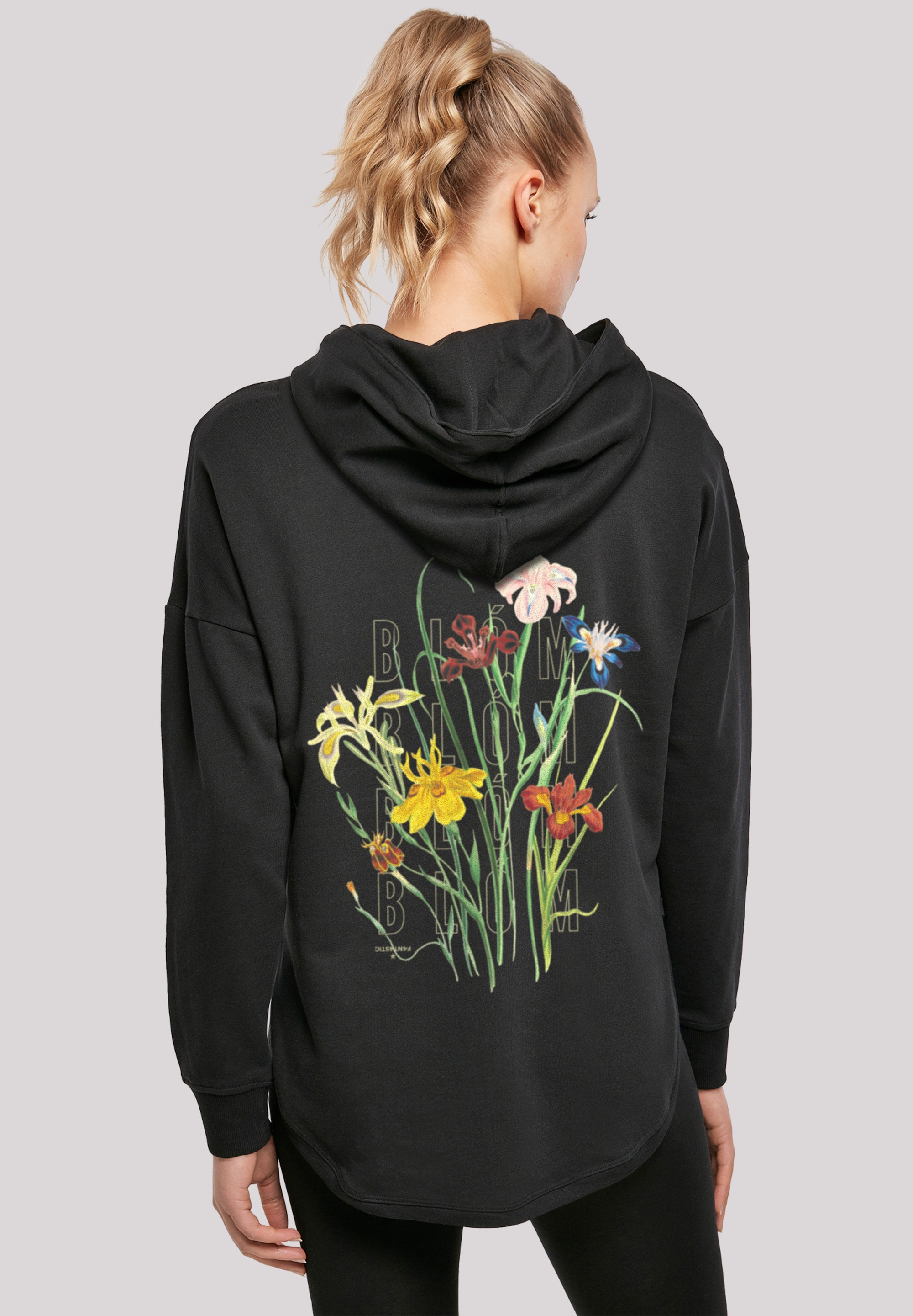 | Blumenstickerei BAUR mit mit Blumen & ▷ Pullover Blumendruck
