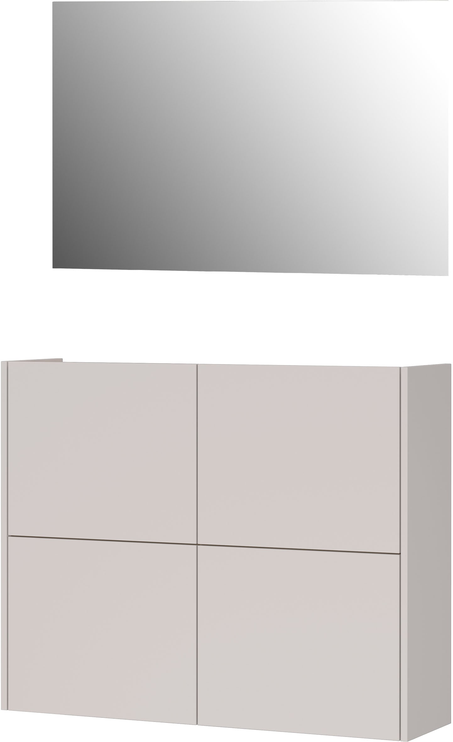 GERMANIA Garderoben-Set "GW-Binetto" 2 Stk. tlg.