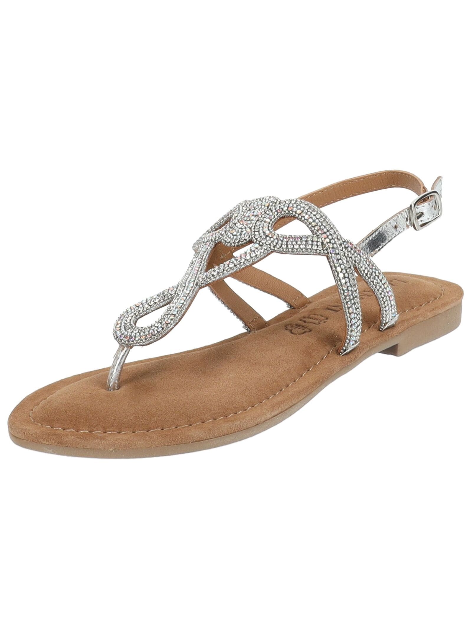 Lazamani Riemchensandale »Lazamani Sandalen Leder/Textil«