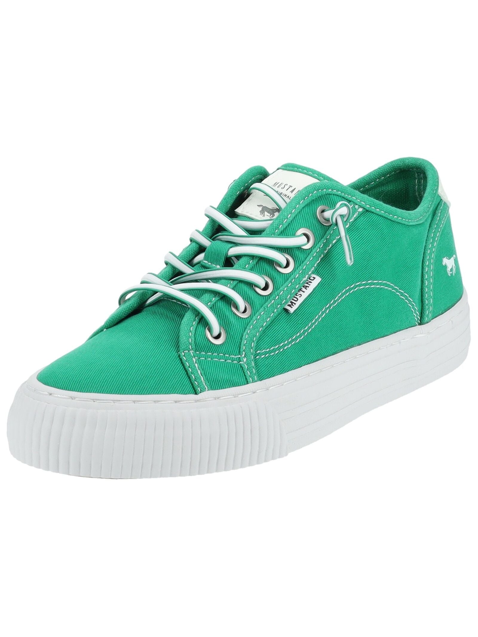 Mustang Shoes Sneaker "Mustang Shoes Sneaker Lederimitat/Textil" günstig online kaufen