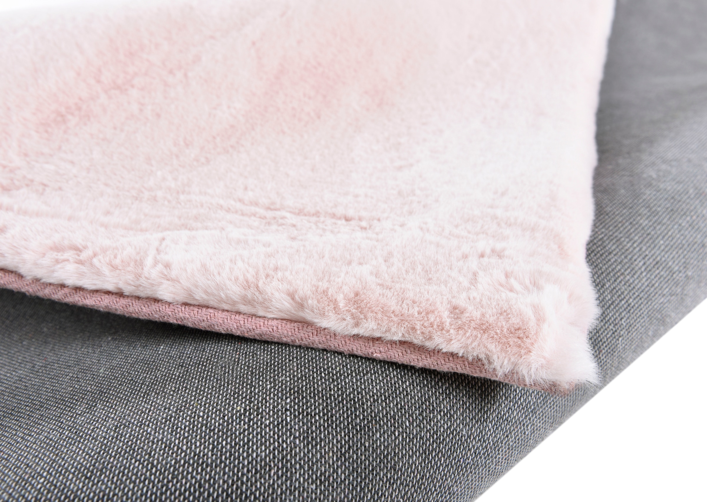 Gino Falcone Fellteppich »Kuschelteppich Chiara«, rechteckig, 30 mm Höhe, Kunstfell, Kaninchenfell-Haptik, besonders weicher Langflor