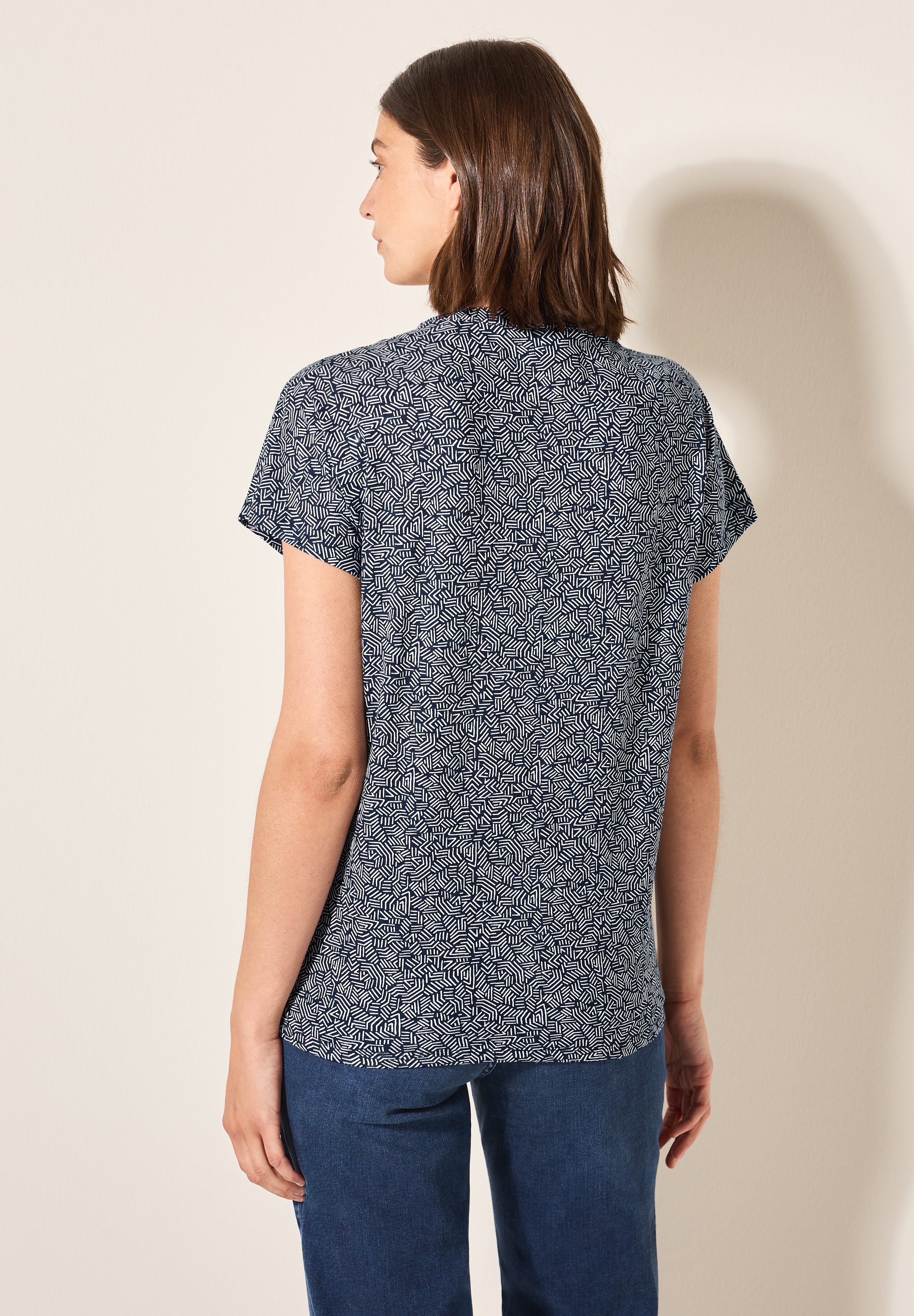 Cecil T-Shirt, aus reiner Baumwolle