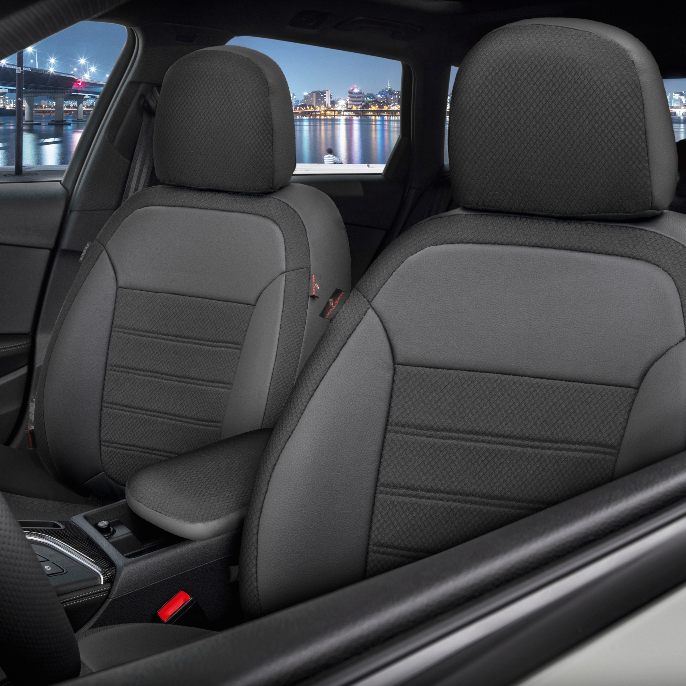 Passform Sitzbezug Bari für Audi A4 Avant (8W5, 8WD, B9) 08/2015