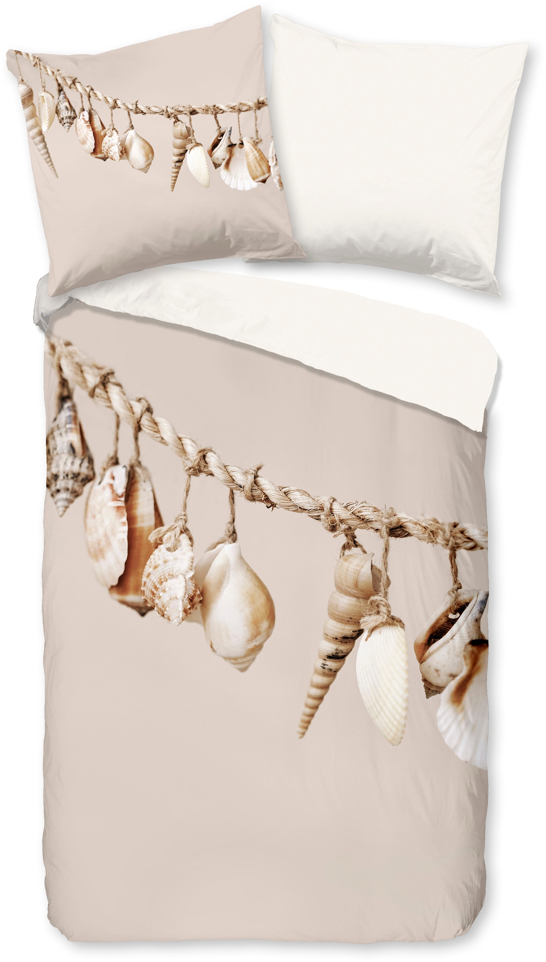 PURE luxury collection Wendebettwäsche "Ibiza" 2 Stk. tlg. Mikrofaser, Pfle günstig online kaufen