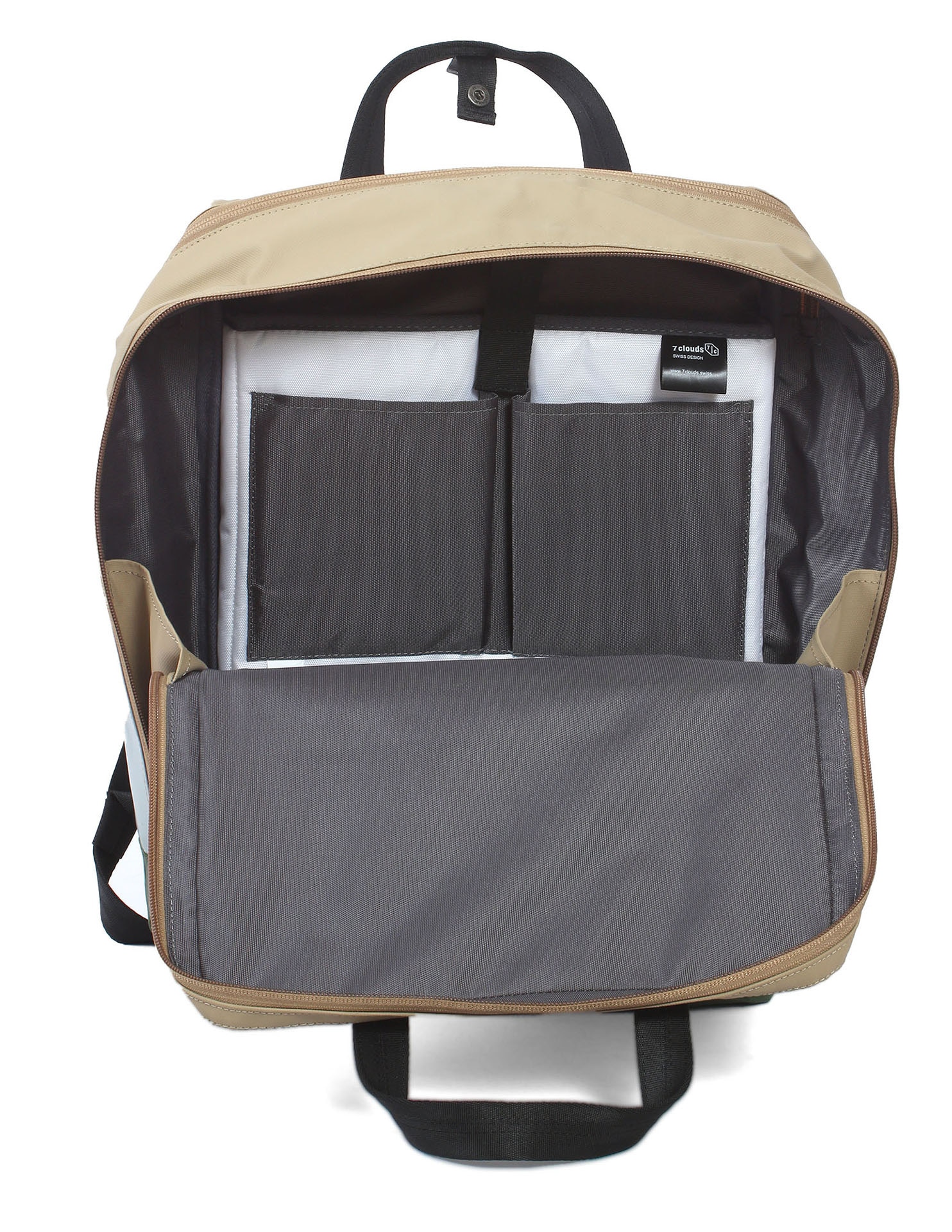 7clouds Laptoprucksack »Agal 7.3 M«, mit recyceltem PET