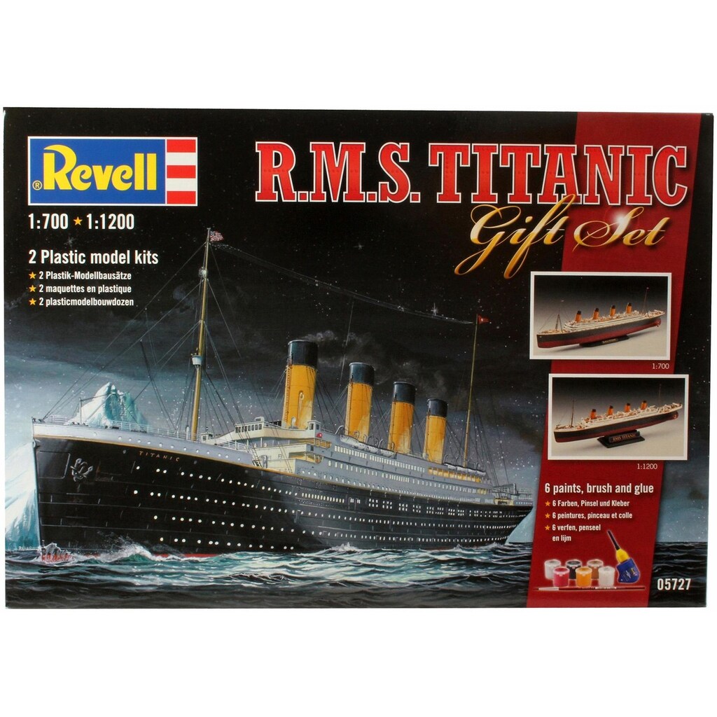 Revell® Modellbausatz »Geschenkset Titanic«, (Set), 1:700 · 1:1200