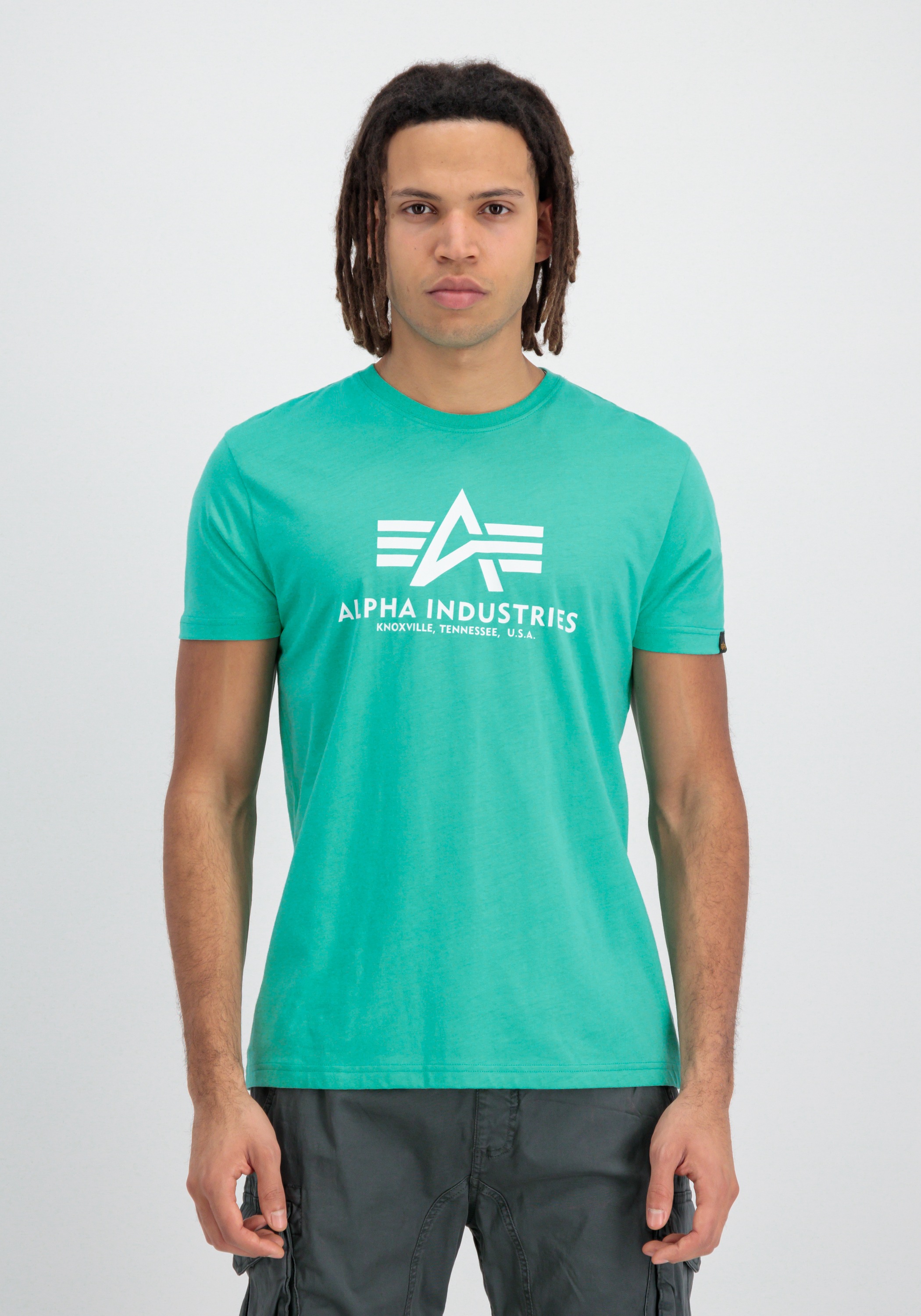 Alpha Industries T-Shirt "Alpha Industries Men - T-Shirts Basic T-Shirt BL" günstig online kaufen
