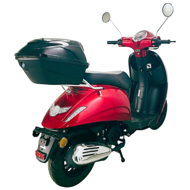 GT UNION Motorroller »Massimo«, 50 cm³, 45 km/h, Euro 5, 3 PS, (Set), mit  Topcase auf Raten | BAUR