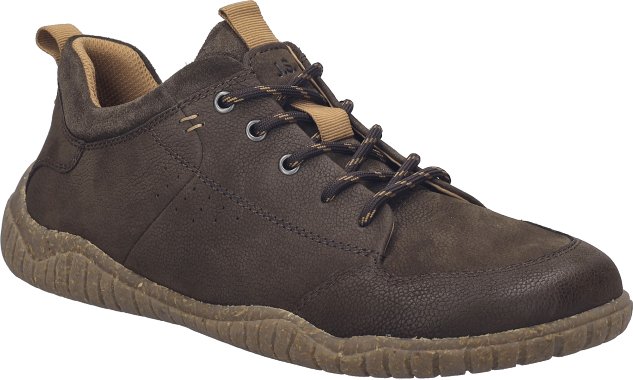 Josef Seibel Sneaker "Wallace 02" Halbschuh, Schnürer mit Kontrastbesatz, Weite G (=weit)