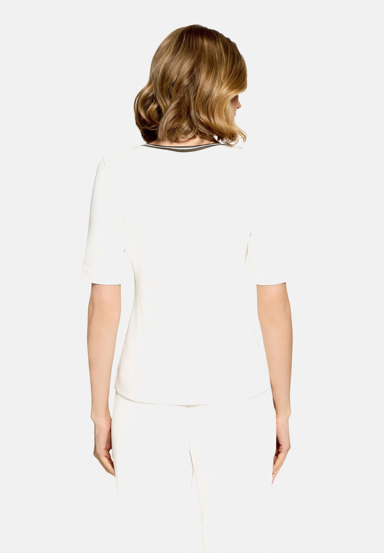 Betty Barclay Kurzarmshirt »Damen mit Rippenstruktur« 1 tlg.