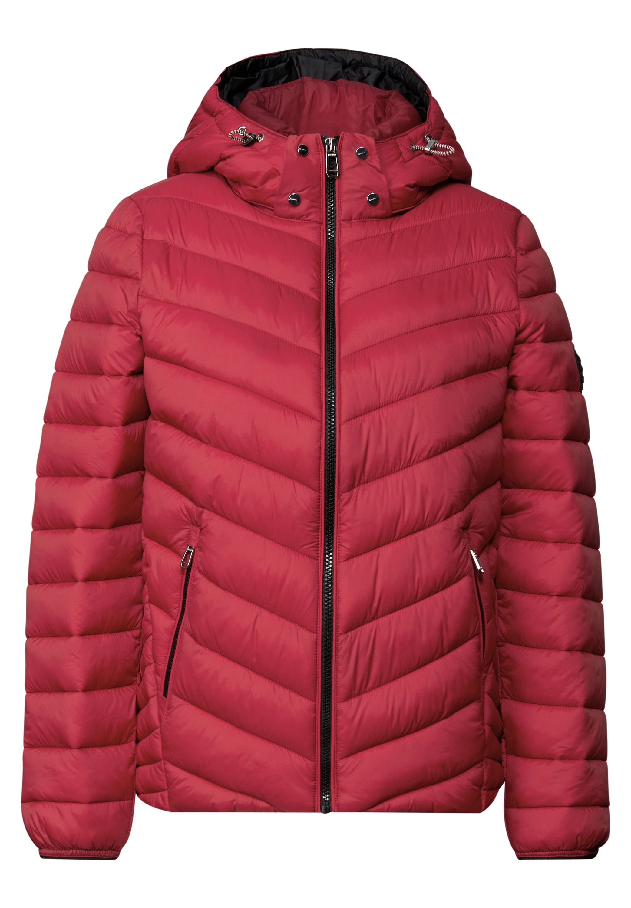 STREET ONE Steppjacke, mit Kapuze, mit Kapuze mit Gummizug