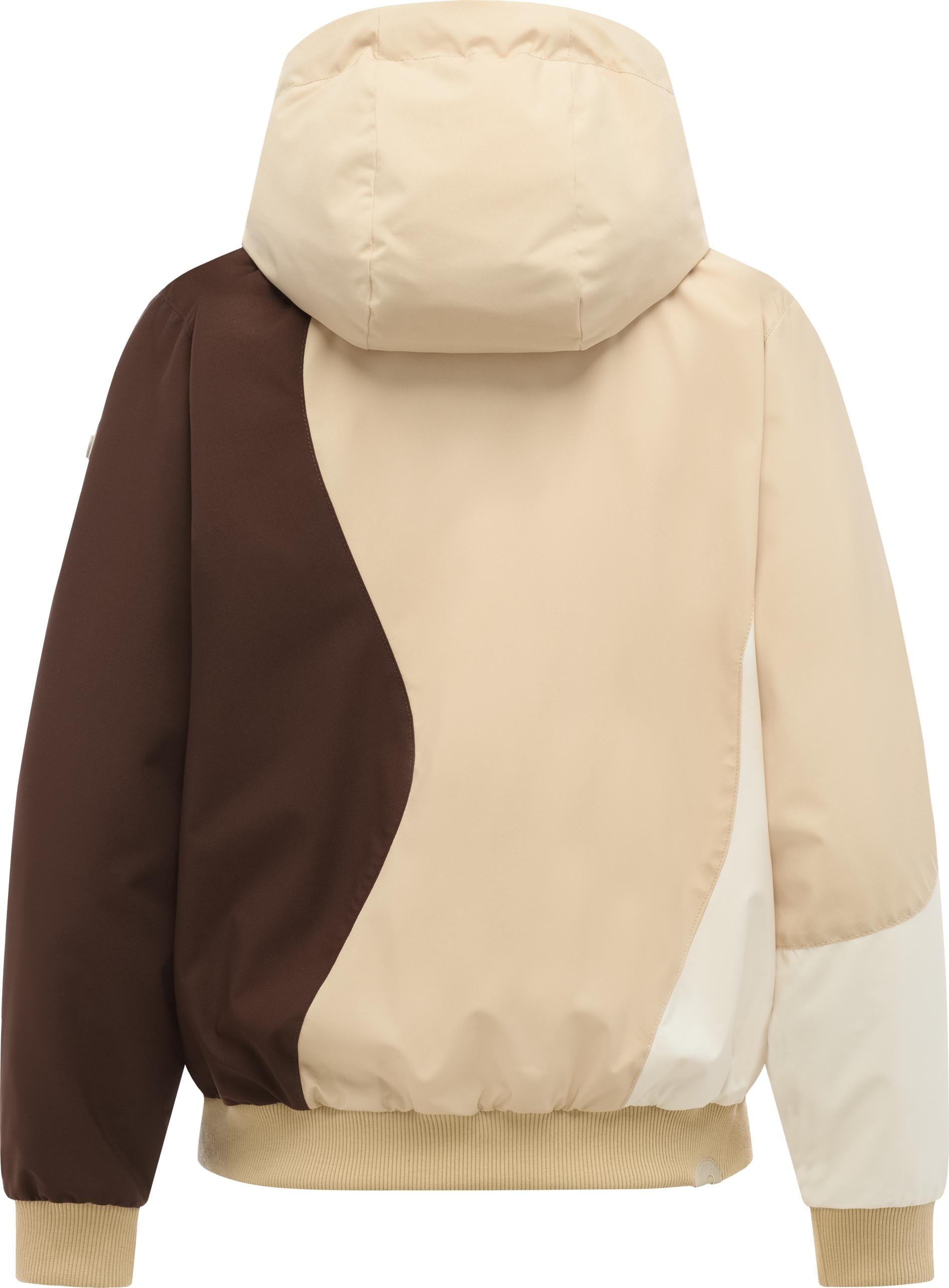 Ragwear Bomberjacke »Oggie Block« mit Kapuze Damen Funktionsjacke mit Kapuze