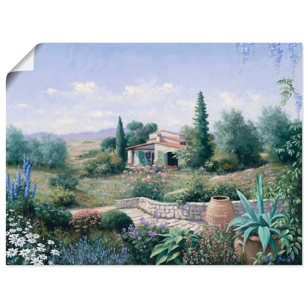 Artland Wandbild »Italienischer Sommer«, Vier Jahreszeiten, (1 St.)