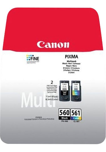 Canon Tintenpatrone »PG-560 CL-561« (Spar-Se...