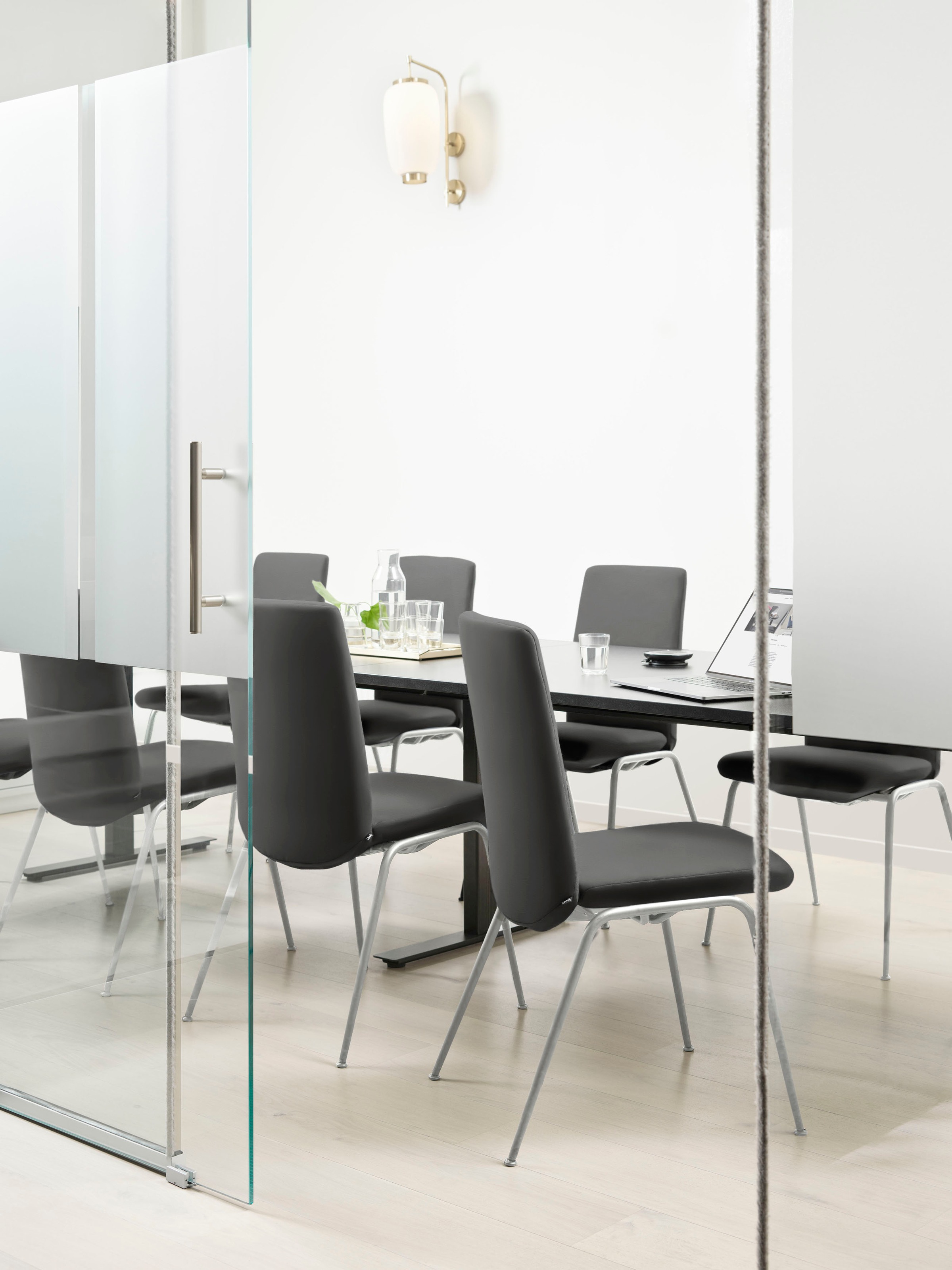 Stressless® Polsterstuhl »Laurel«, Leder PALOMA, Low Back, Größe L, mit Beinen aus Stahl in Chrom matt