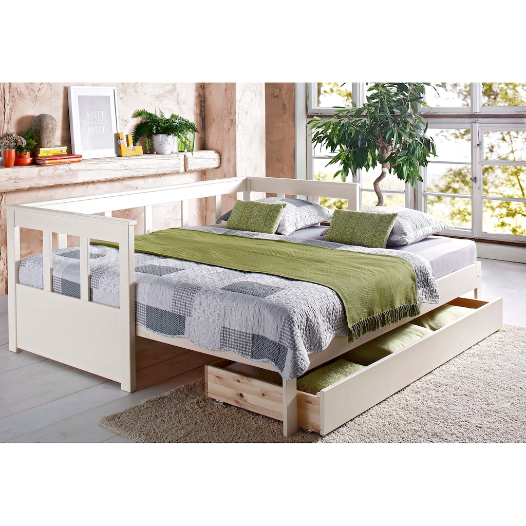 Home affaire Schublade »"AIRA" passend zum Daybed,«, aus massivem Holz (Kiefer)