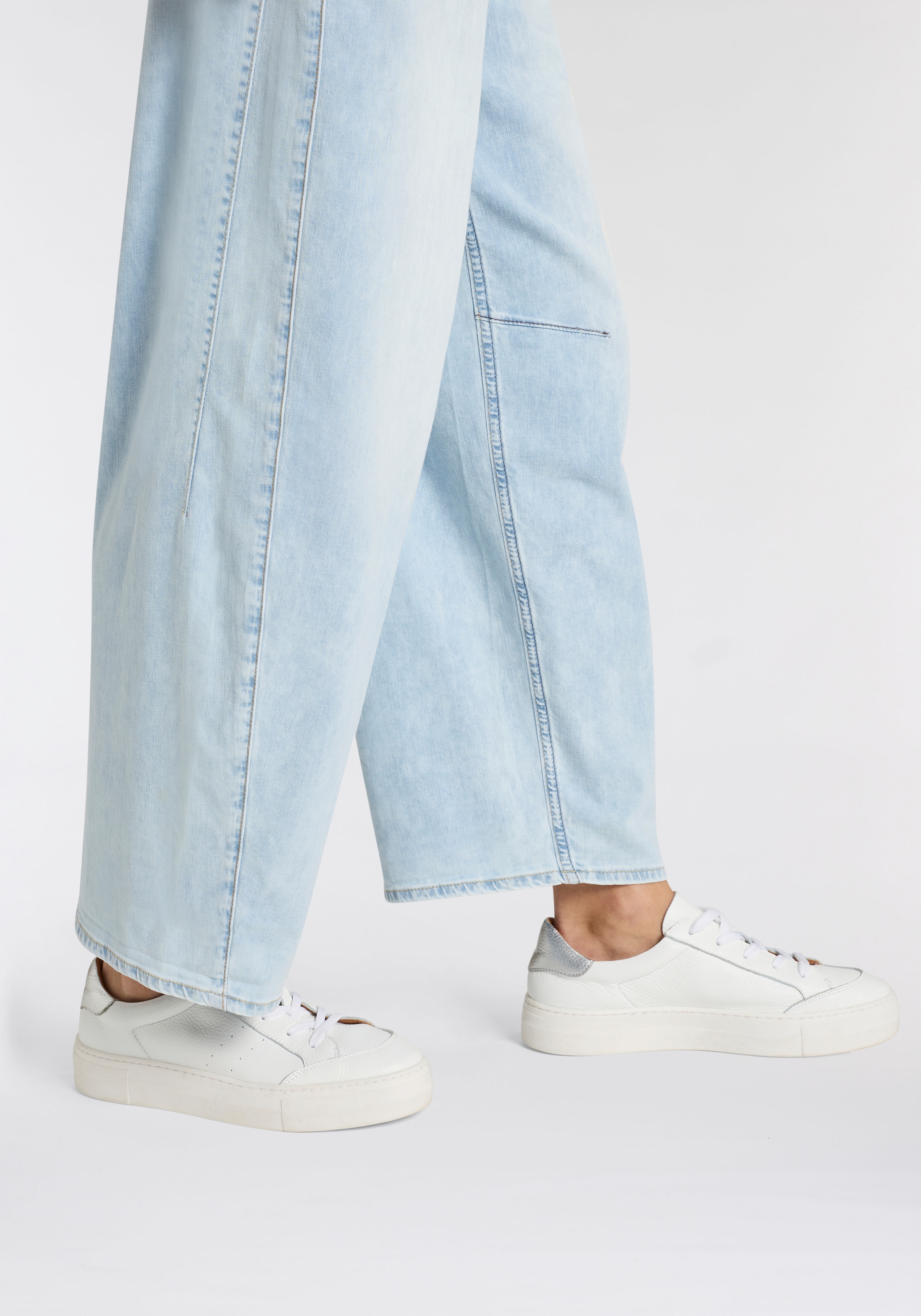 Herrlicher Loose-fit-Jeans »Barrow Denim Light« Cropped
