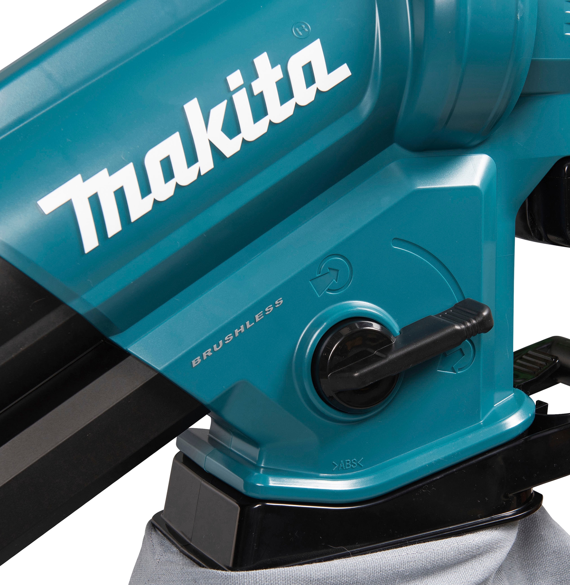 Makita Akku-Laubbläser »2 in 1 Akku-Laubsauger inkl. Häckselfunktion »DUB187Z««, ohne Akku und Ladegerät, 18V, 64 m/s, 366 m3 /h