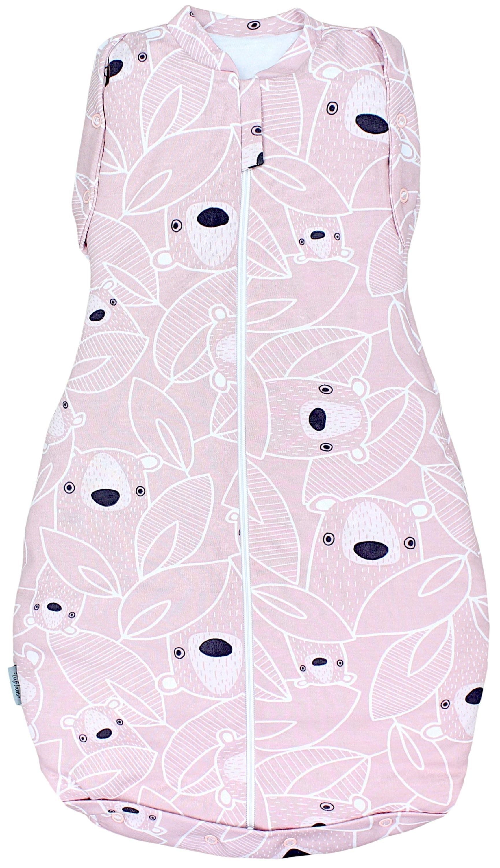 TUPTAM Pucksack "Pucksack Babay Schlafsack Pucksack Round", L: 68cm, rosa, Schlafsäcke