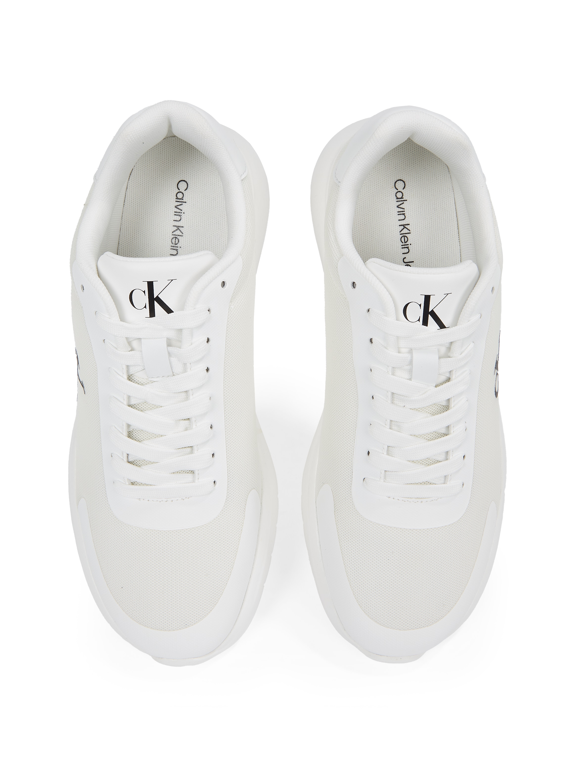 Calvin Klein Jeans Sneaker »3 EVA RUNNER MESH«, Freizeitschuh, Halbschuh, Schnürschuh mit Kontrastbesatz