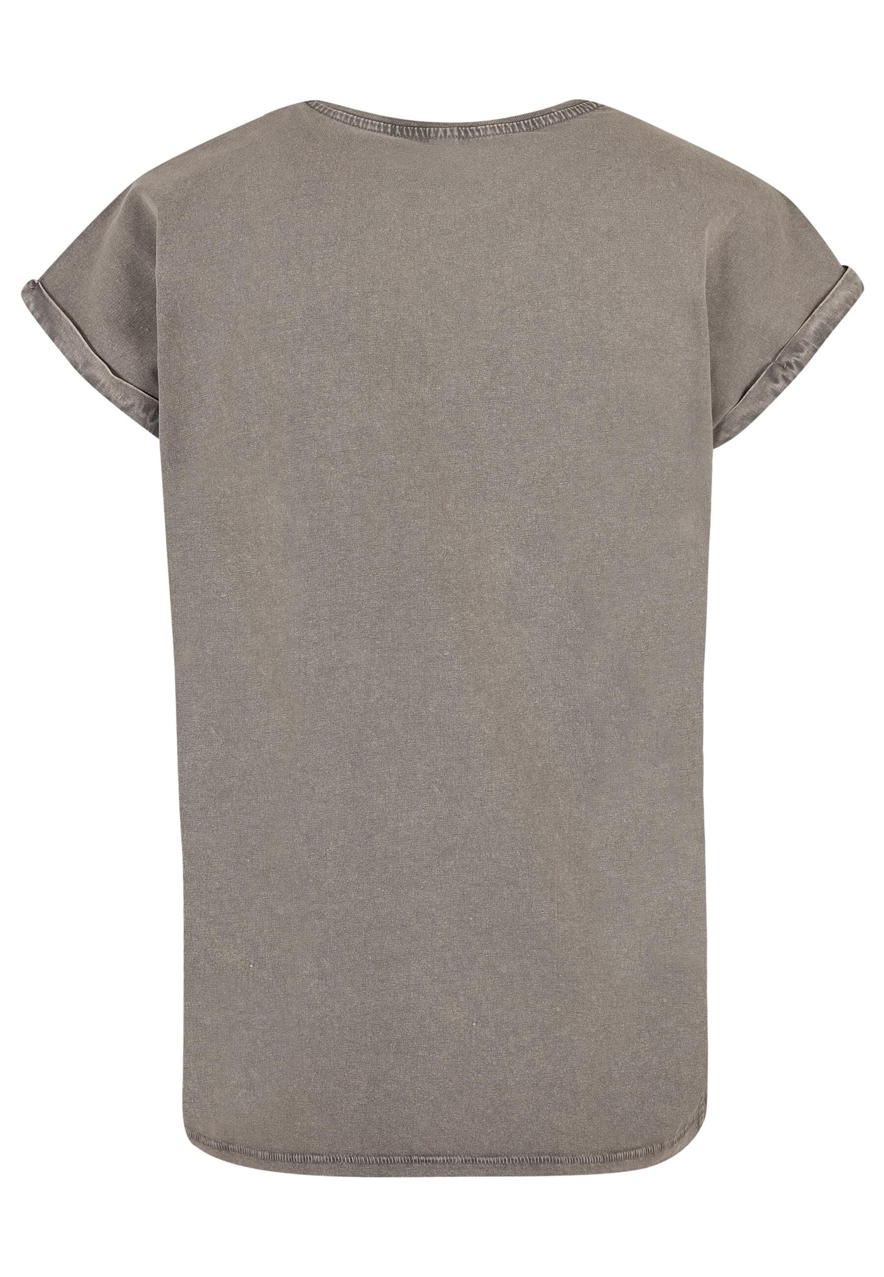 Merchcode T-Shirt "Merchcode Damen Ladies Chicago Wording - Acid Washed T-S günstig online kaufen