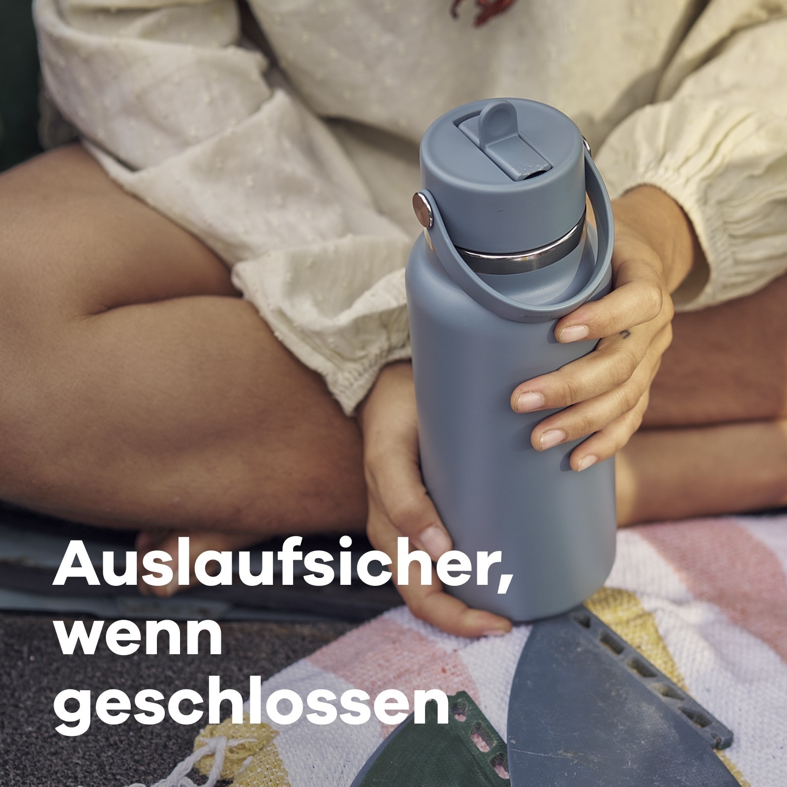 Hydro Flask Trinkflasche »32 OZ Wide Flex Straw Cap, 946 ml« geeignet für alle Wide Mouth Kappen und Deckel