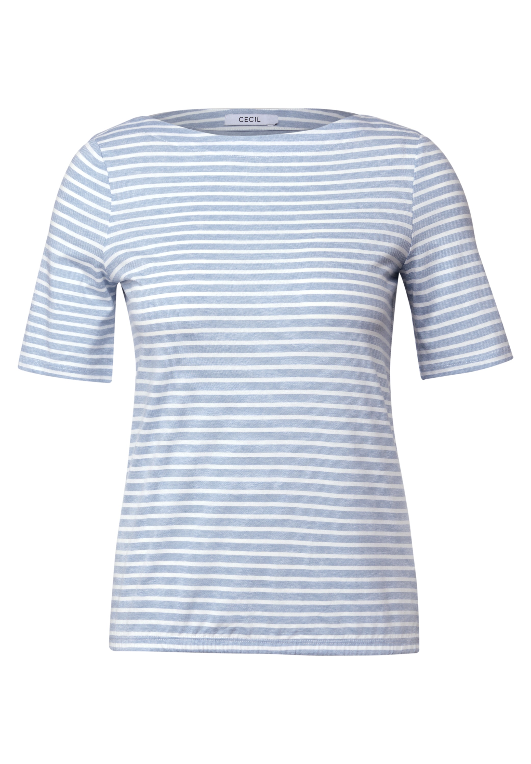 Cecil Rundhalsshirt, aus reiner Baumwolle