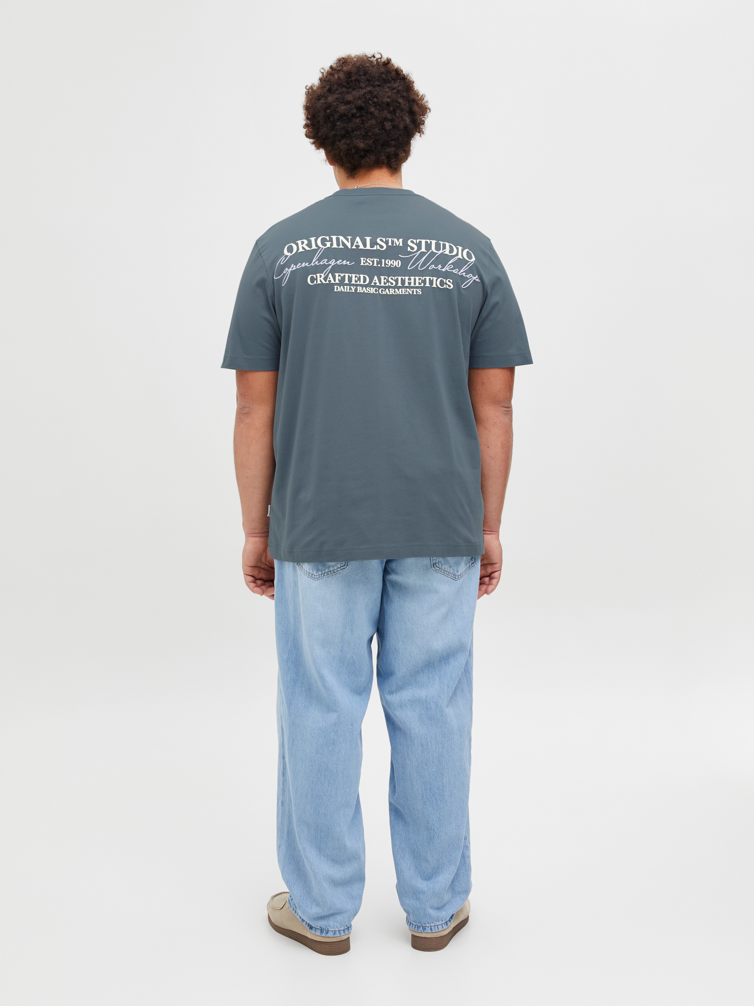 Jack & Jones PlusSize Kurzarmshirt »JORISLINGTON TYPE TEE SS CREW NECK PLS«