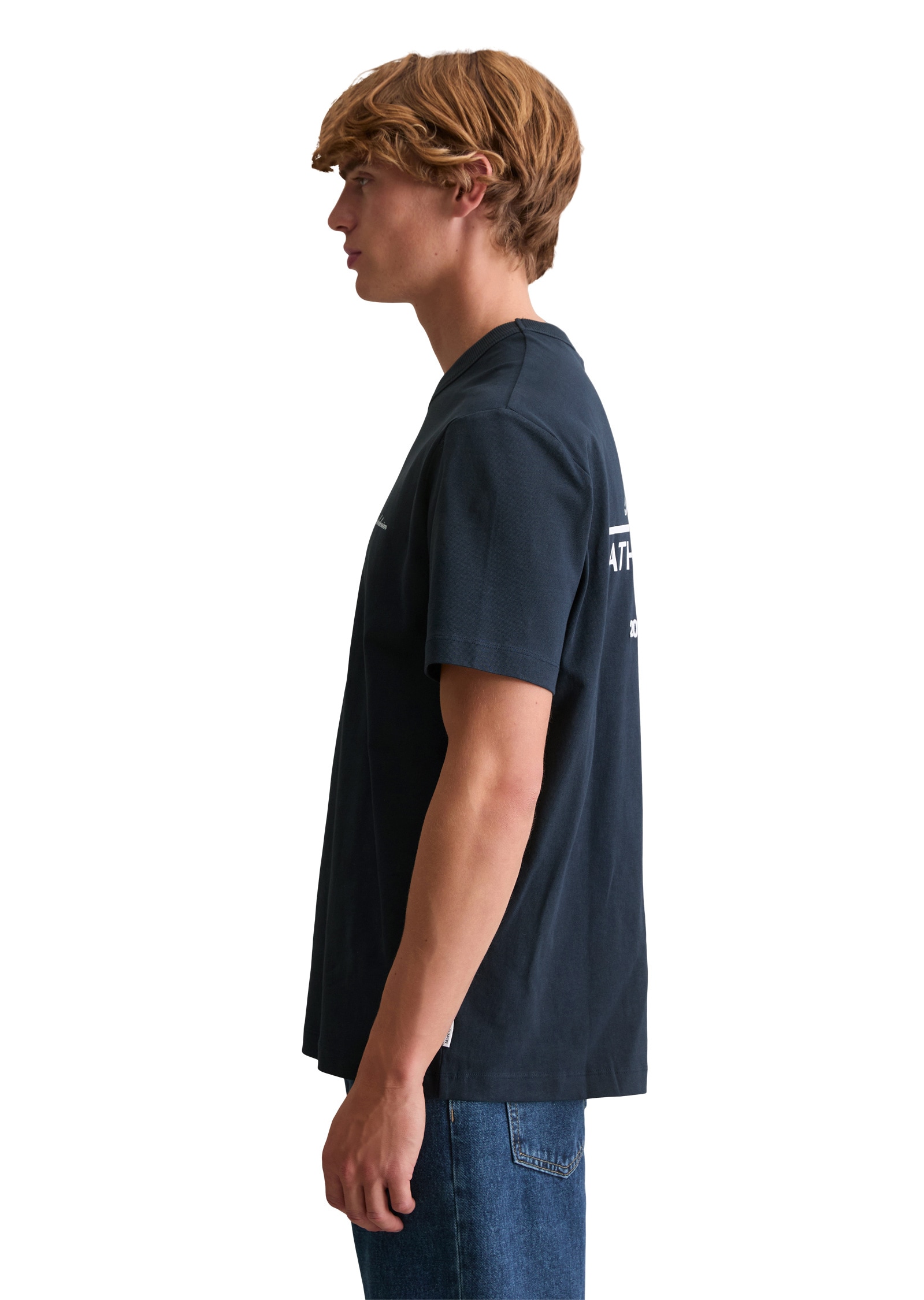 Marc O'Polo DENIM T-Shirt »aus schwerem Bio-Baumwoll-Jersey«