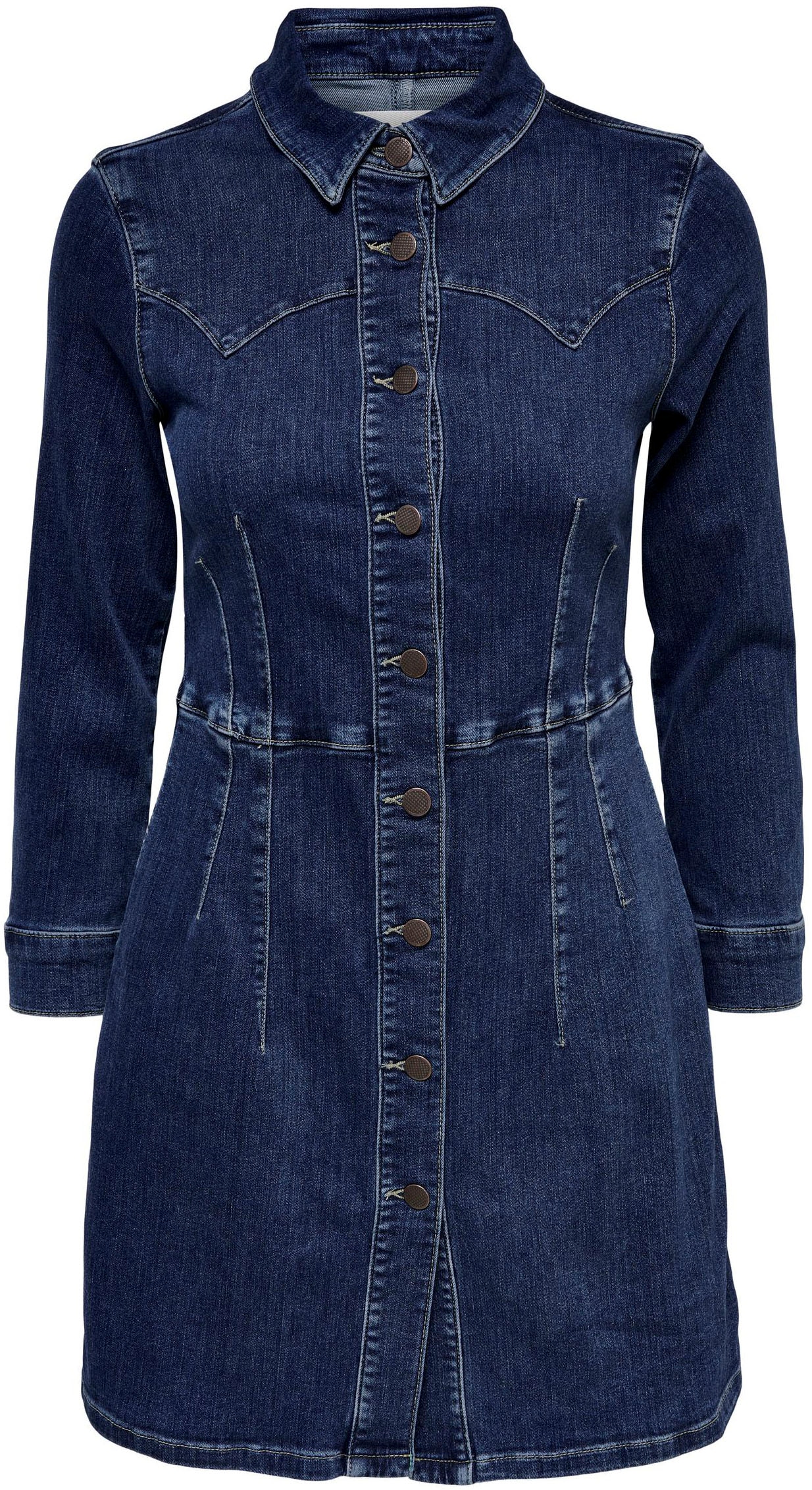 STRETCH | LS kaufen DNM BAUR Jeanskleid ONLY CRO« »ONLRIKA DRESS