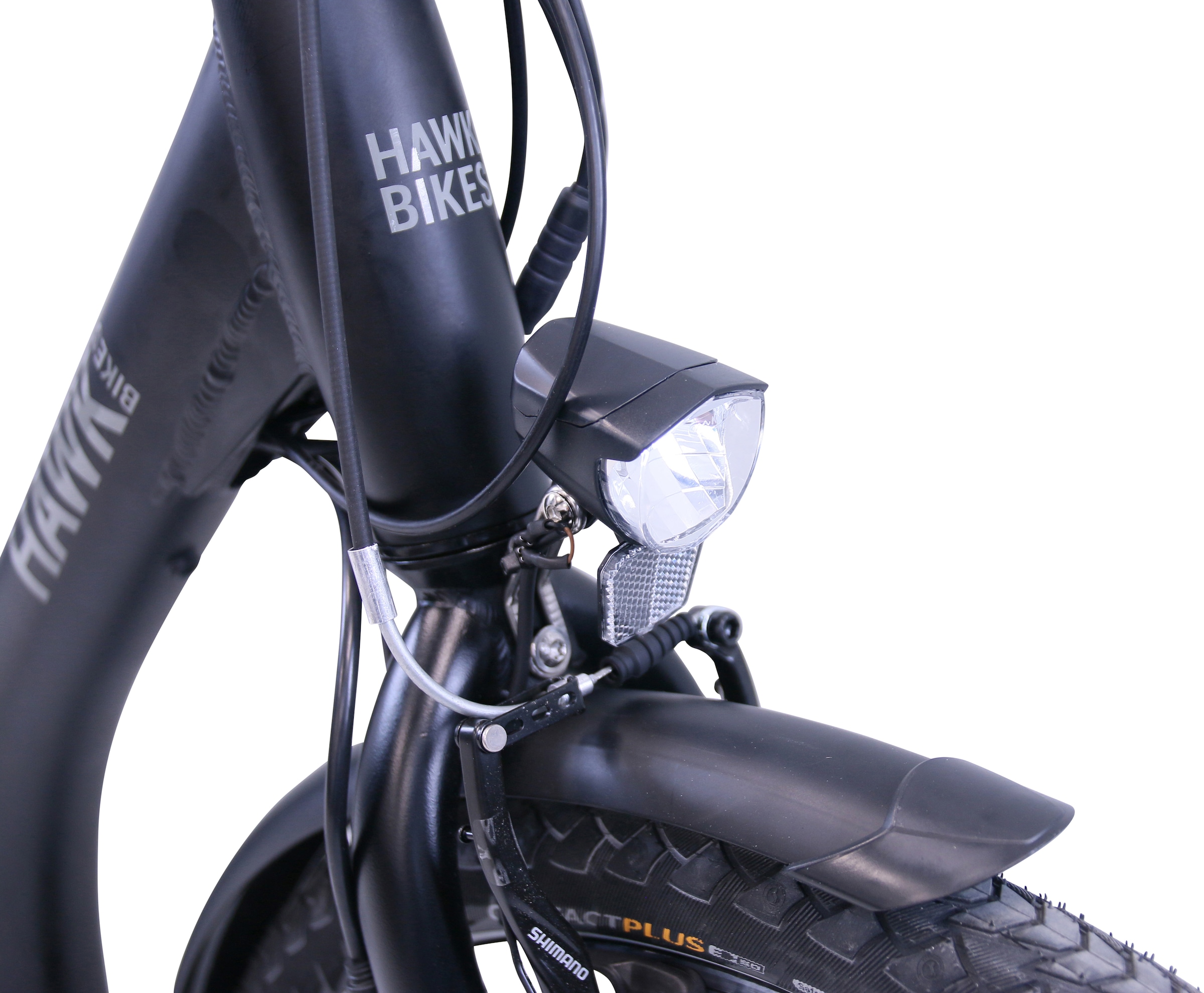 HAWK Bikes E-Bike »HAWK eCity Comfort«, 7 Gang, Shimano, Nexus 7-Gang, Frontmotor 250 W