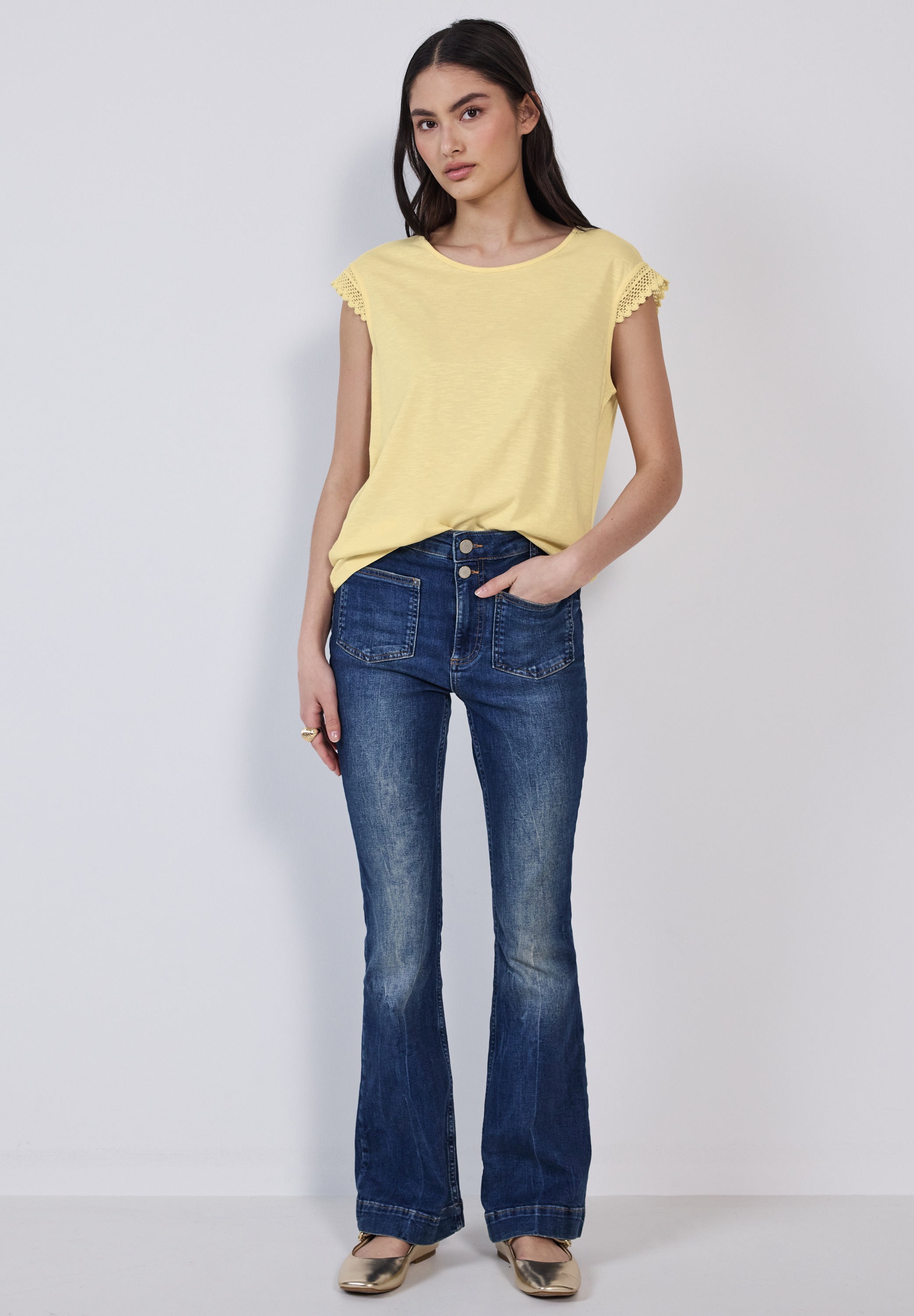 STREET ONE STUDIO T-Shirt, im soften Baumwoll-Mix