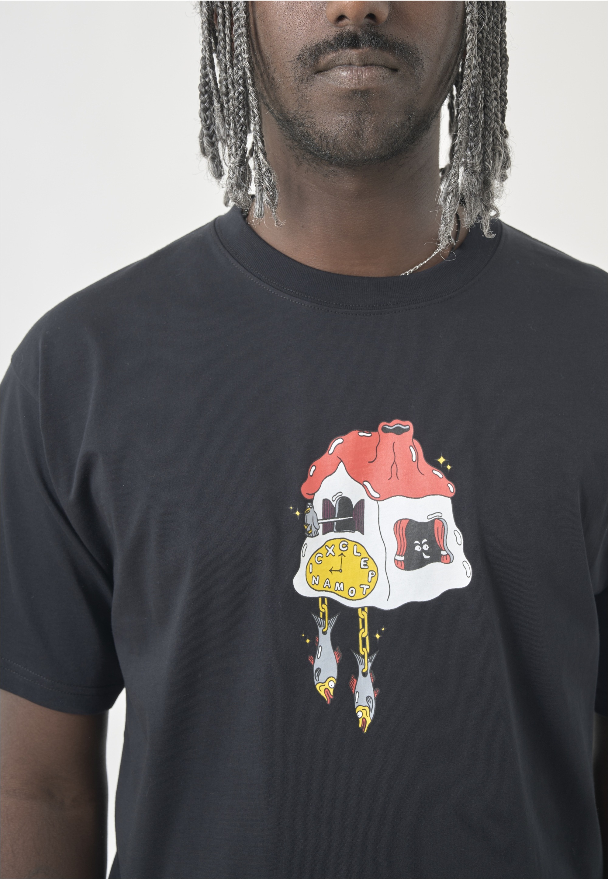 Cleptomanicx T-Shirt »Classic Tee Cuckoo«, Locker geschnitten