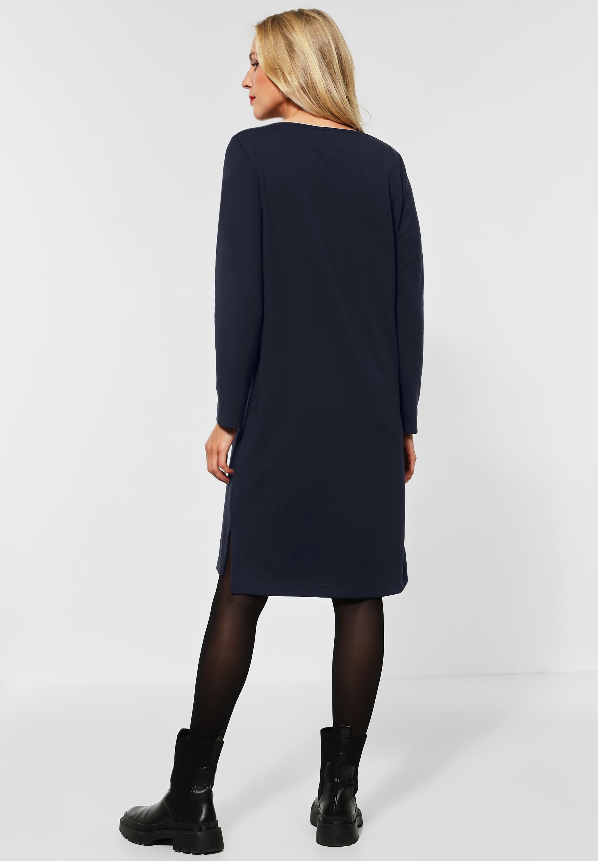 STREET ONE Sweatkleid, soft und trageangenehm