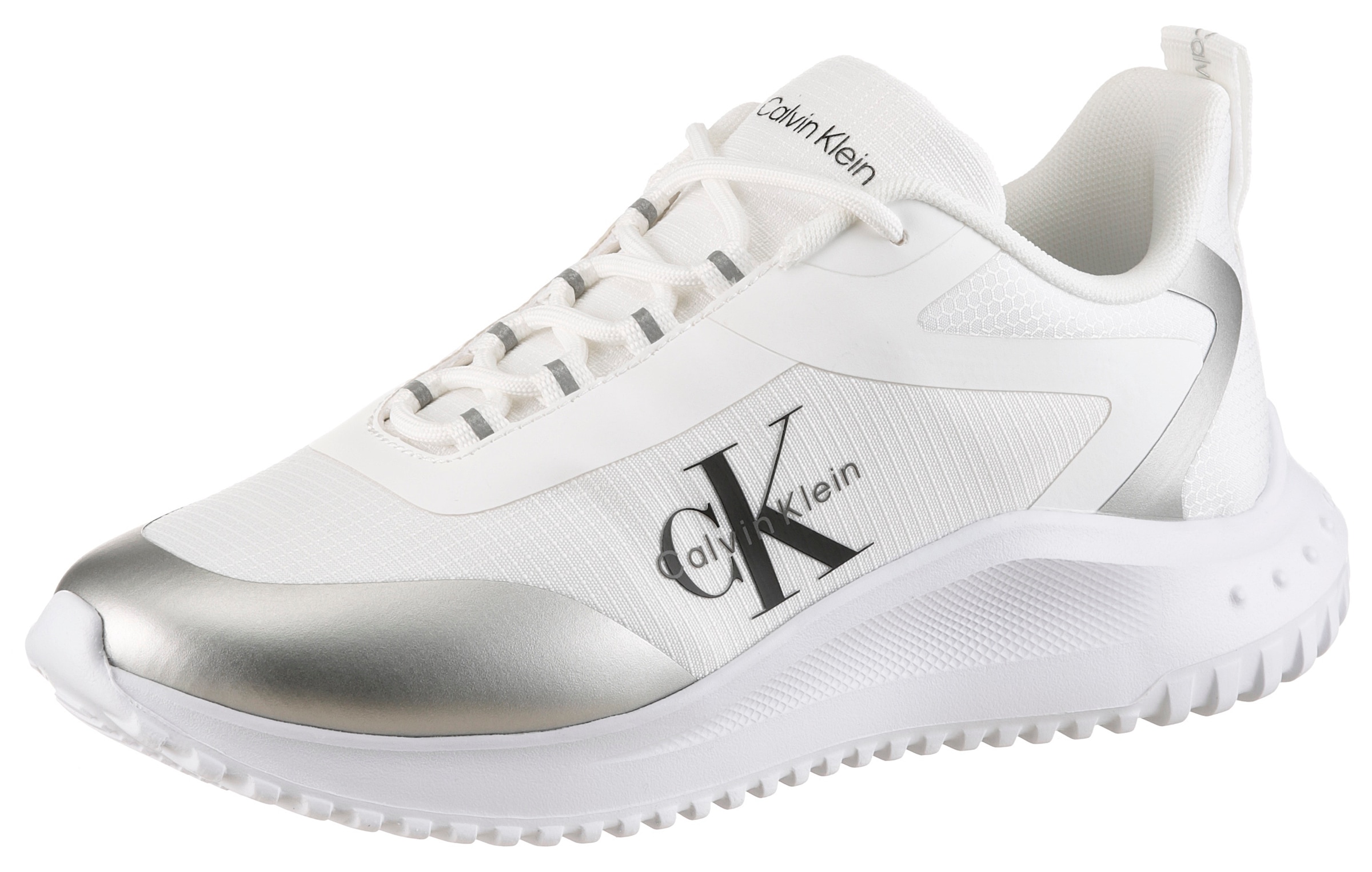 Calvin Klein Jeans Plateausneaker "EVA RUNNER LOW LACE MIX ML WN" günstig online kaufen