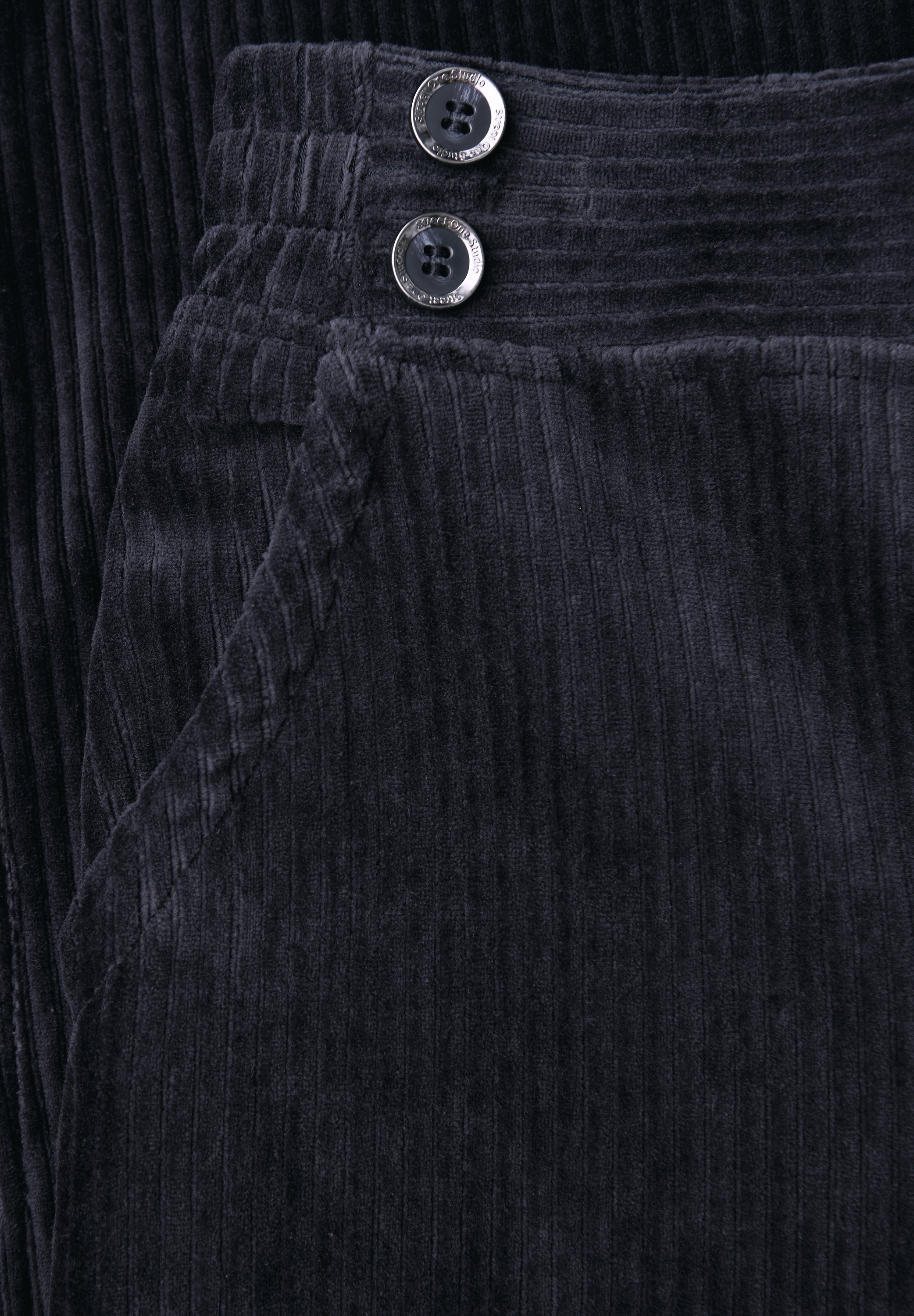 STREET ONE STUDIO Cordhose  High Waist