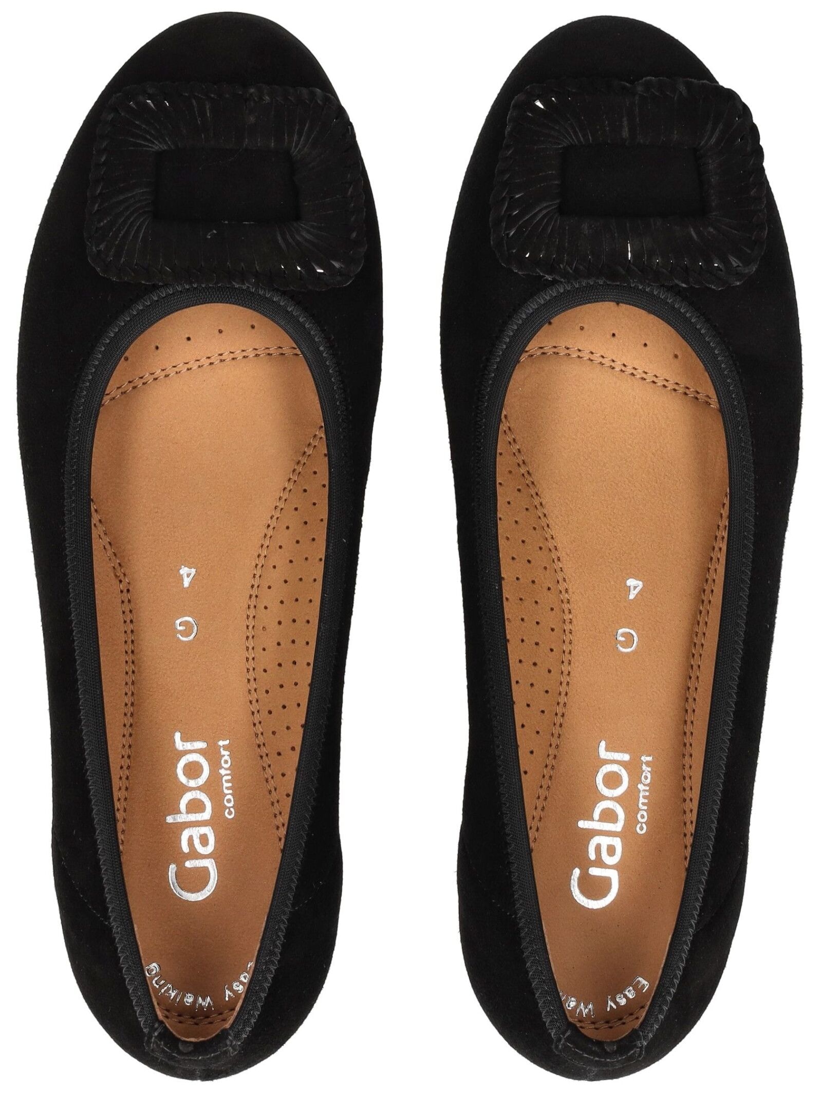 Gabor Comfort Ballerina »Gabor Comfort Ballerinas Veloursleder«