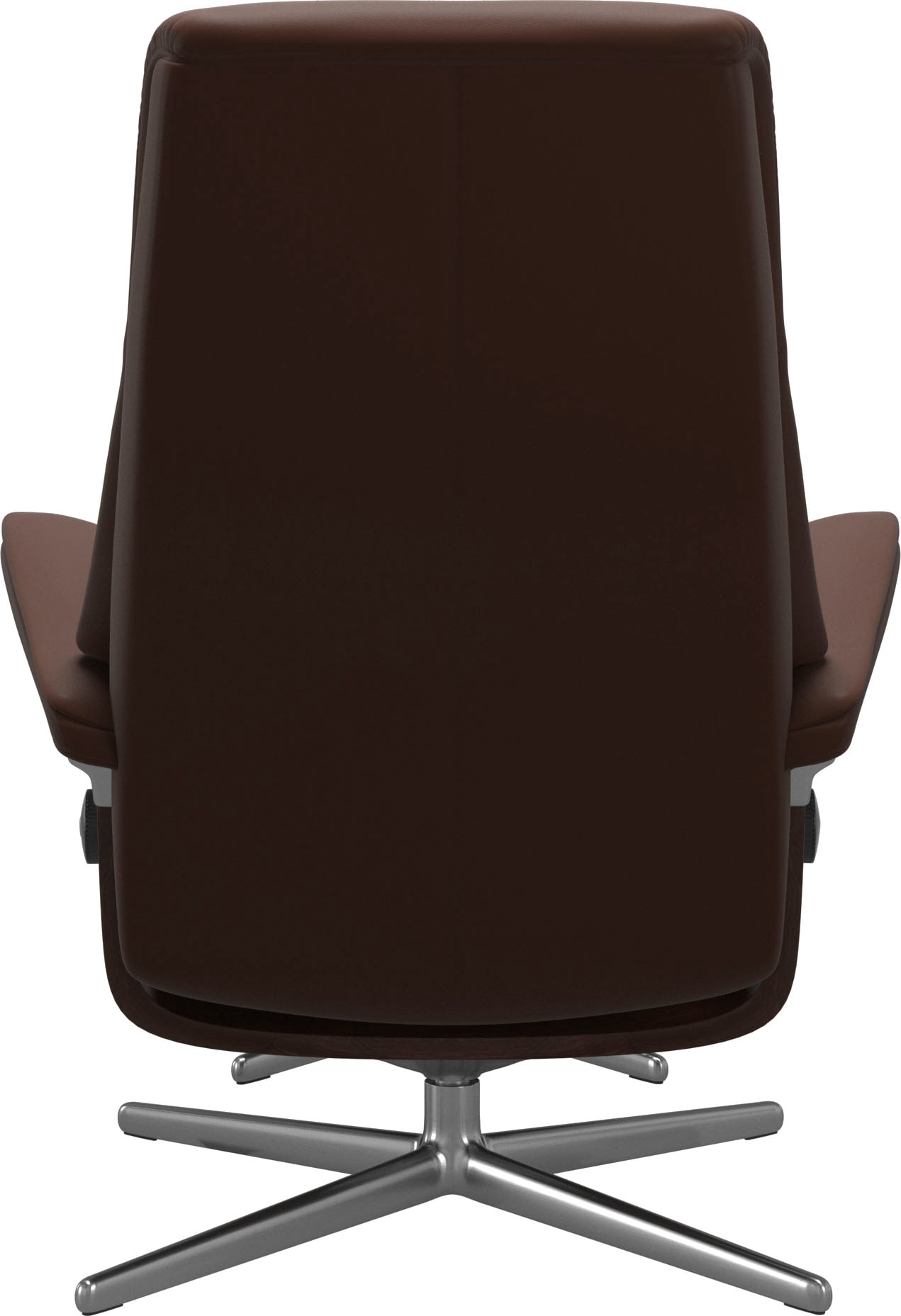 Stressless® Fußhocker »View«, mit Cross Base, Größe S, M & L, Holzakzent Braun