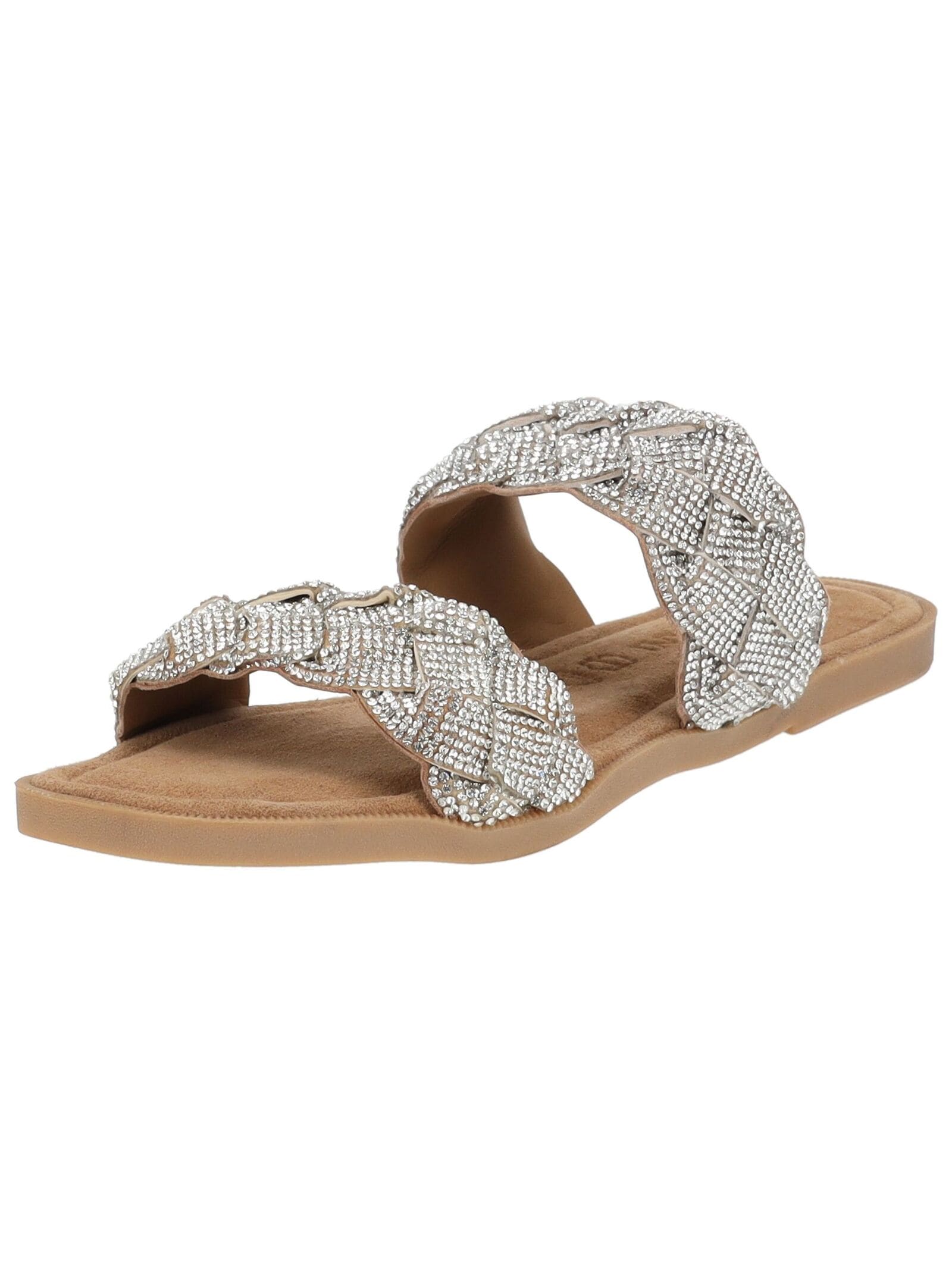 Lazamani Pantolette "Lazamani Pantoletten Leder/Textil" günstig online kaufen