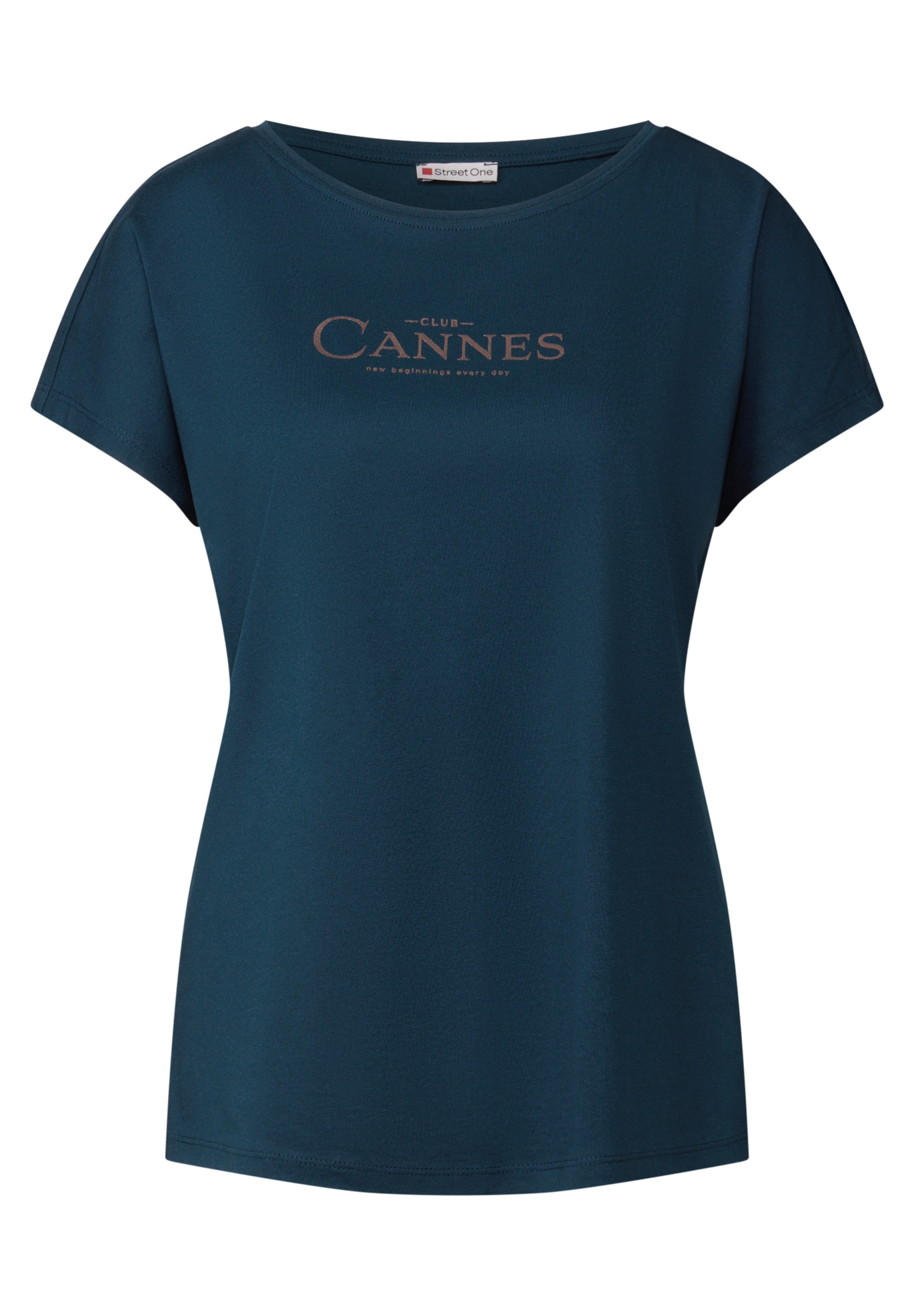 STREET ONE T-Shirt, im soften Baumwoll-Mix