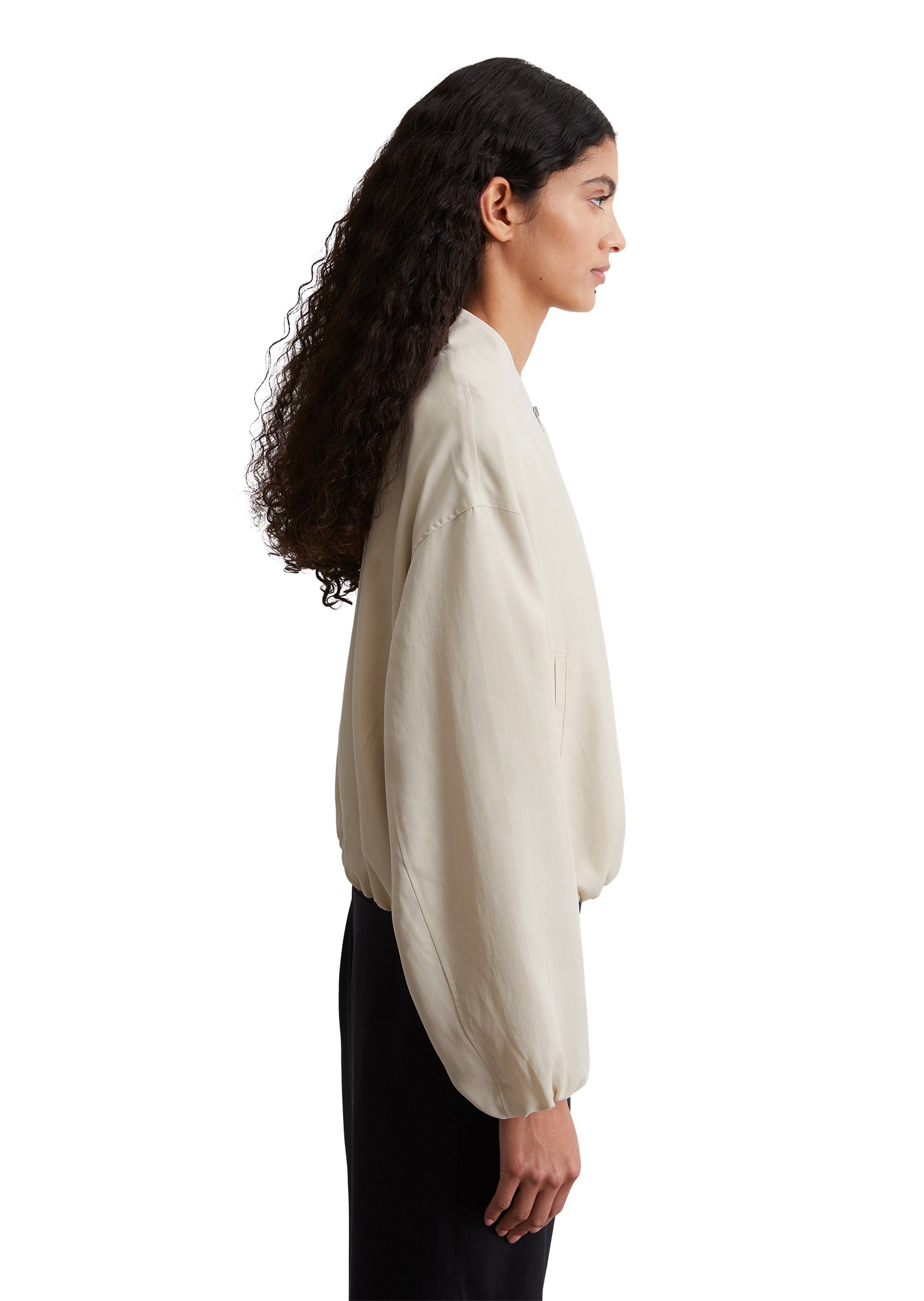 Marc OPolo "aus TENCEL™ Lyocell-Leinen-Mix" ohne Kapuze günstig online kaufen