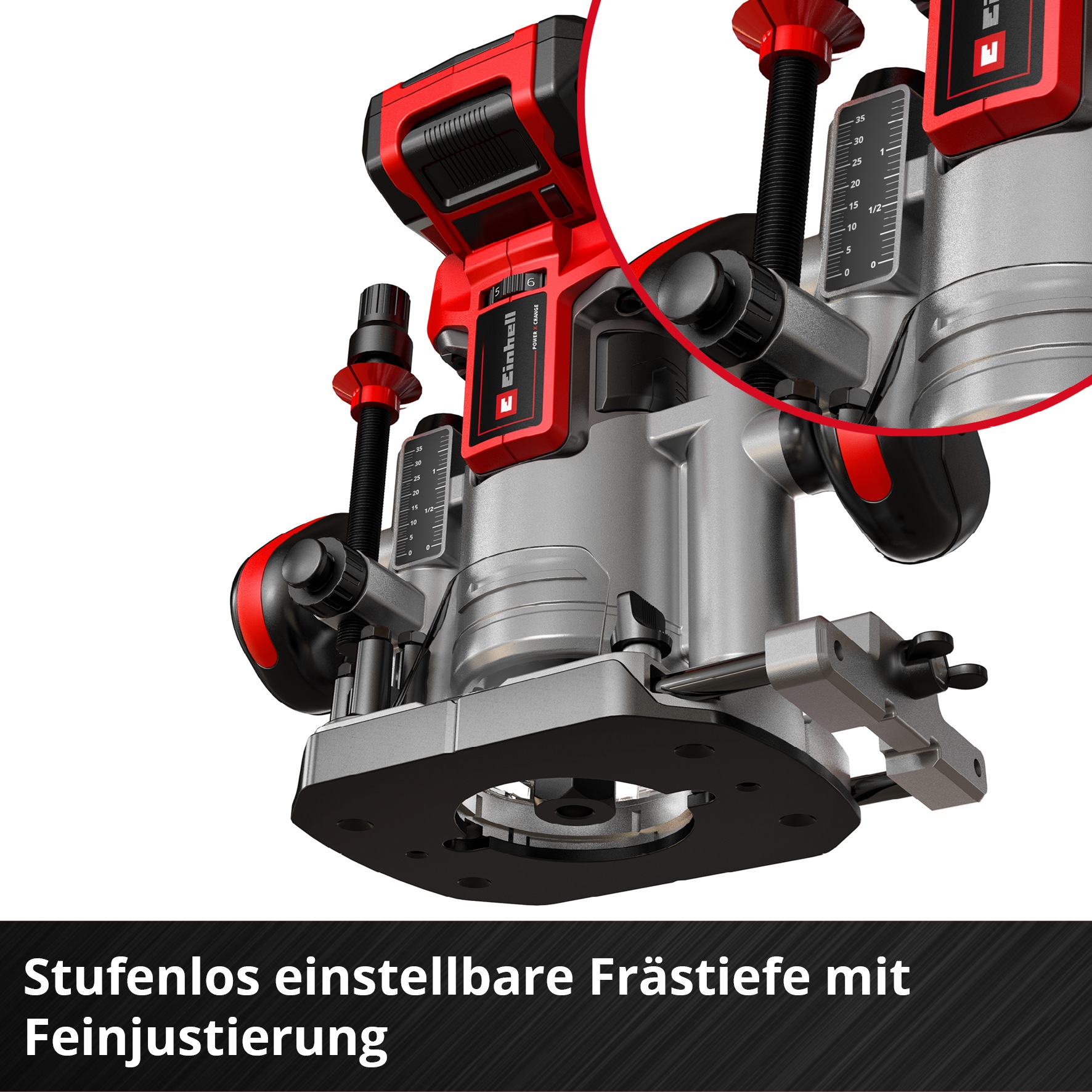 Einhell Akku-Fräse »TP-RO 18 Set Li BL - Solo«, ohne Akku und Ladegerät