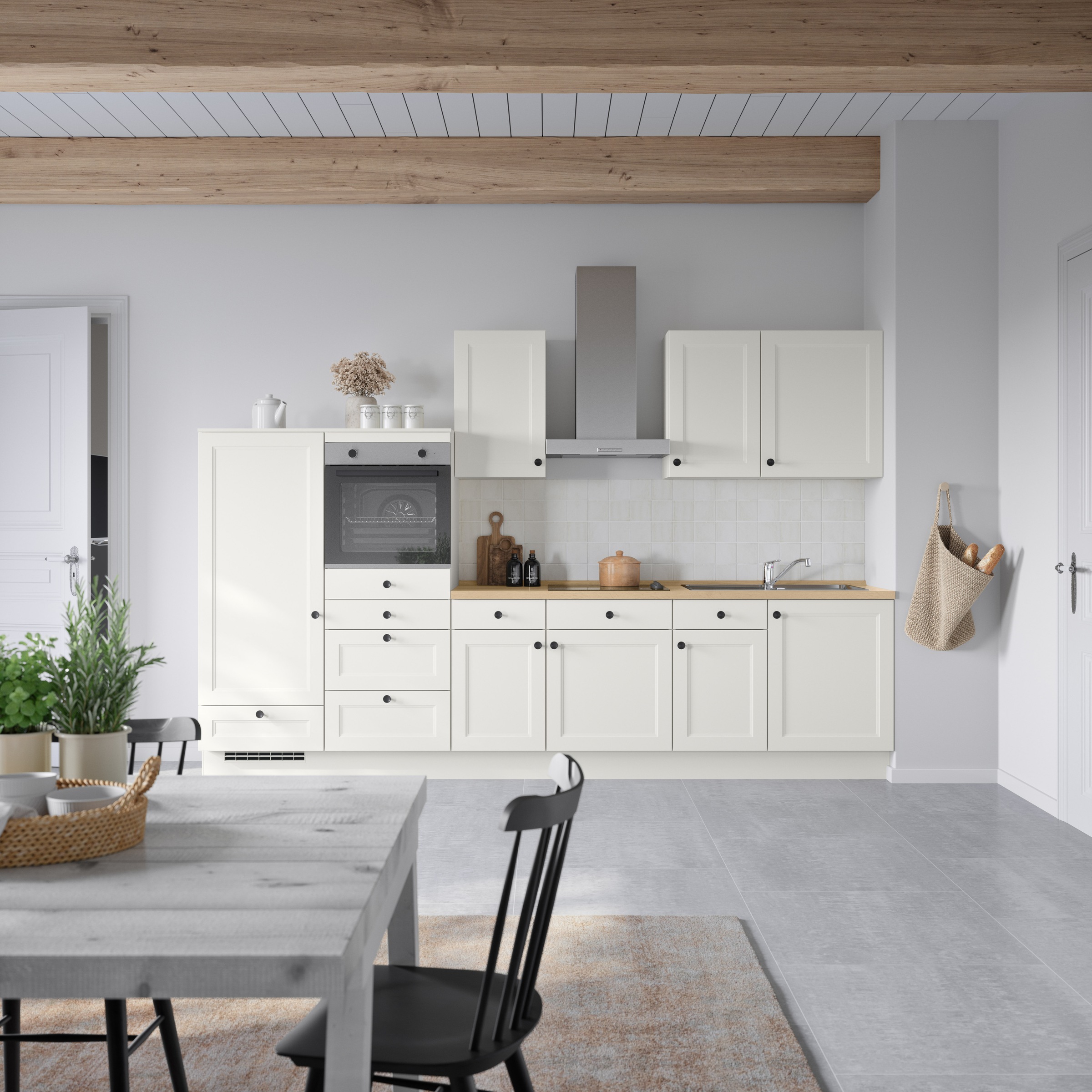 nobilia® Küchenzeile »"Cascada I"«, vormontiert, Ausrichtung wählbar, Breite 330 cm, wahlw. mit E-Geräten
